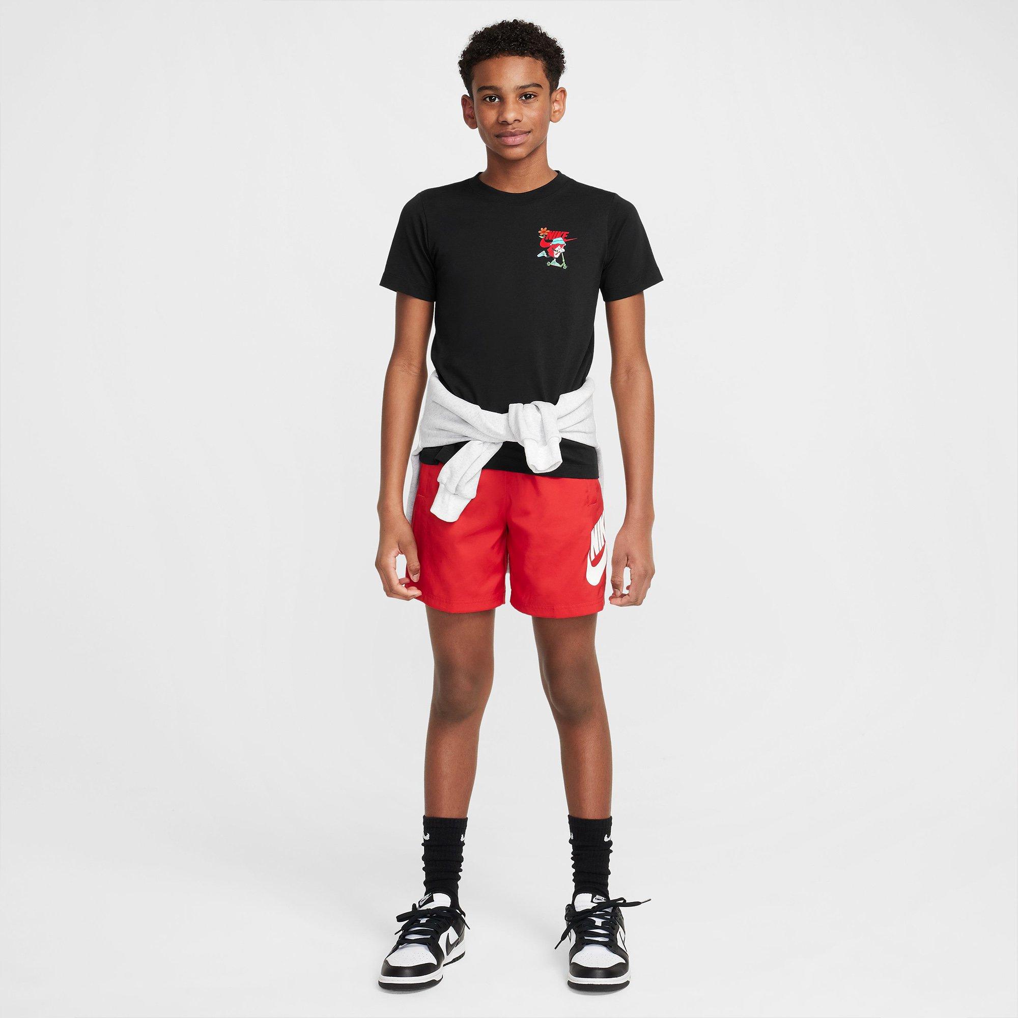Black - Nike - Nike Sportswear Boxy Scooter Juniors T-Shirt - 6