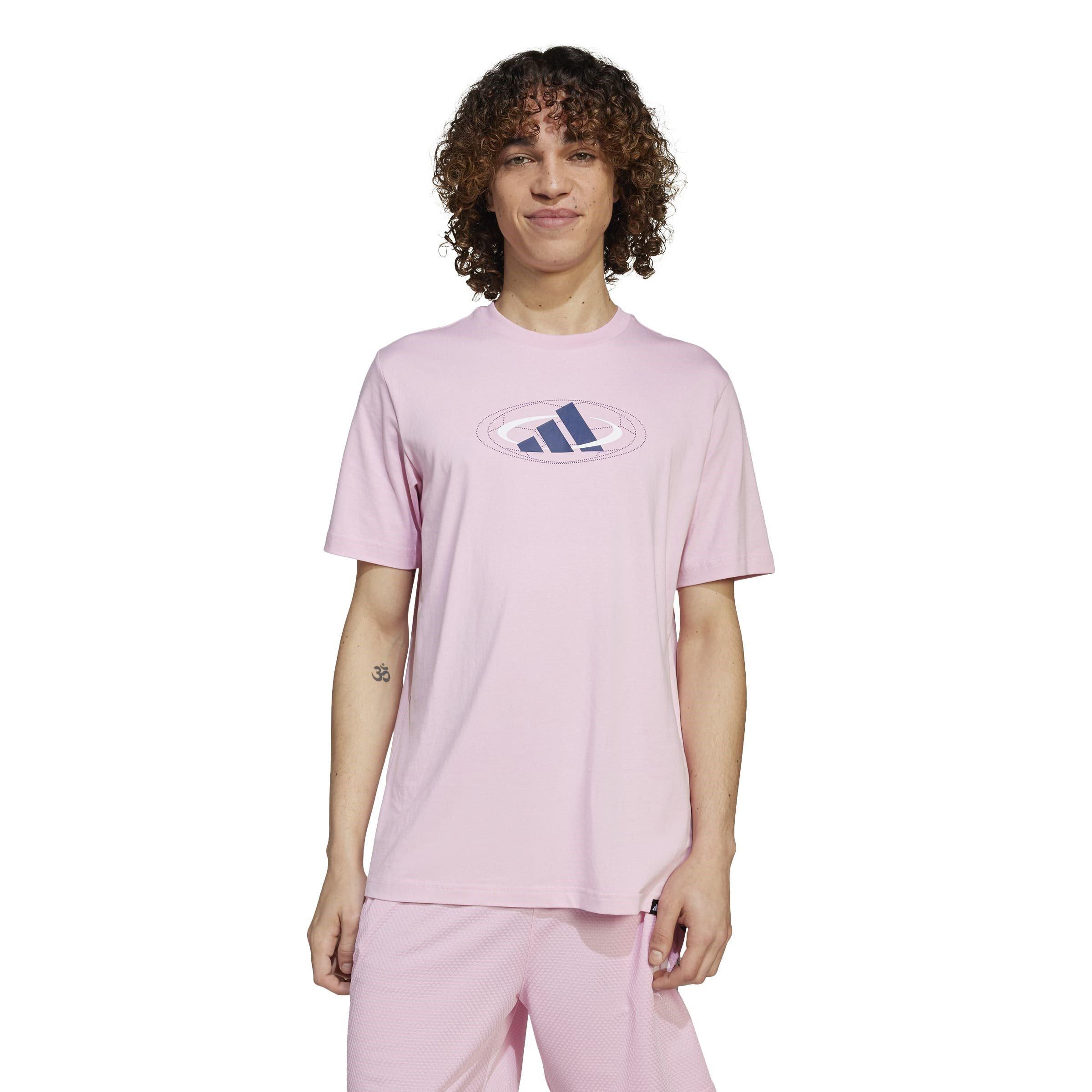 True Pink - adidas - Regular Fit T-Shirt - 2