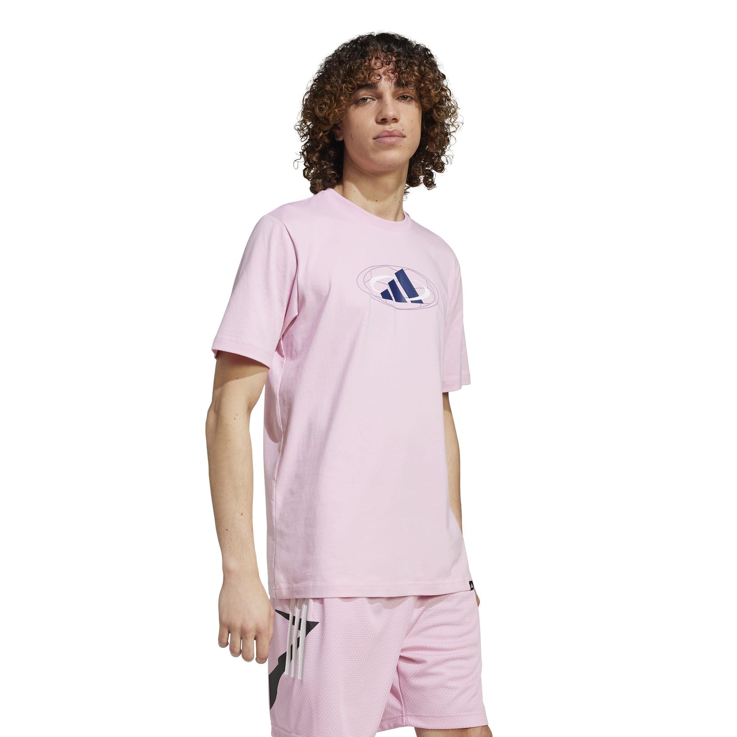 True Pink - adidas - Regular Fit T-Shirt - 4