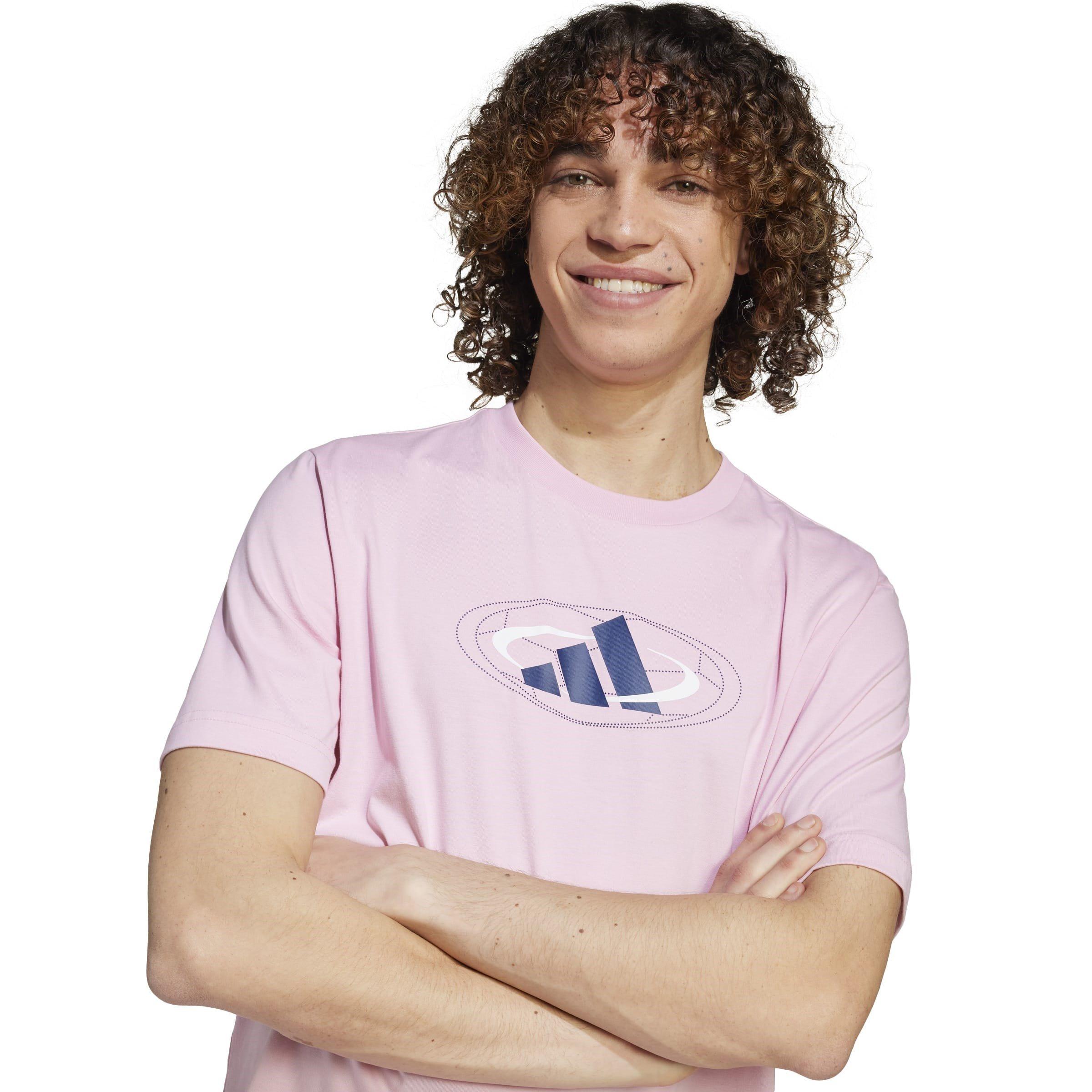 True Pink - adidas - Regular Fit T-Shirt - 5