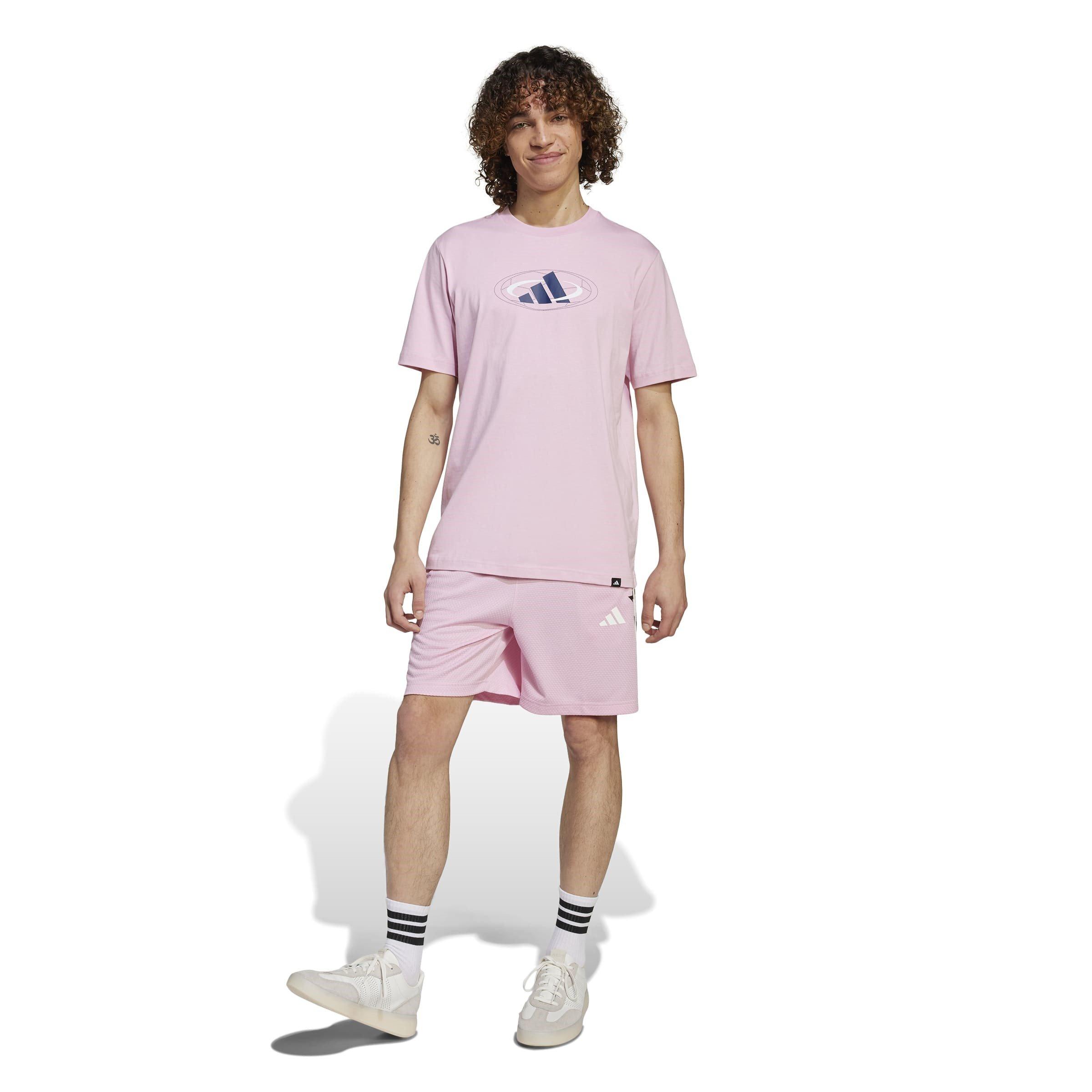 True Pink - adidas - Regular Fit T-Shirt - 7
