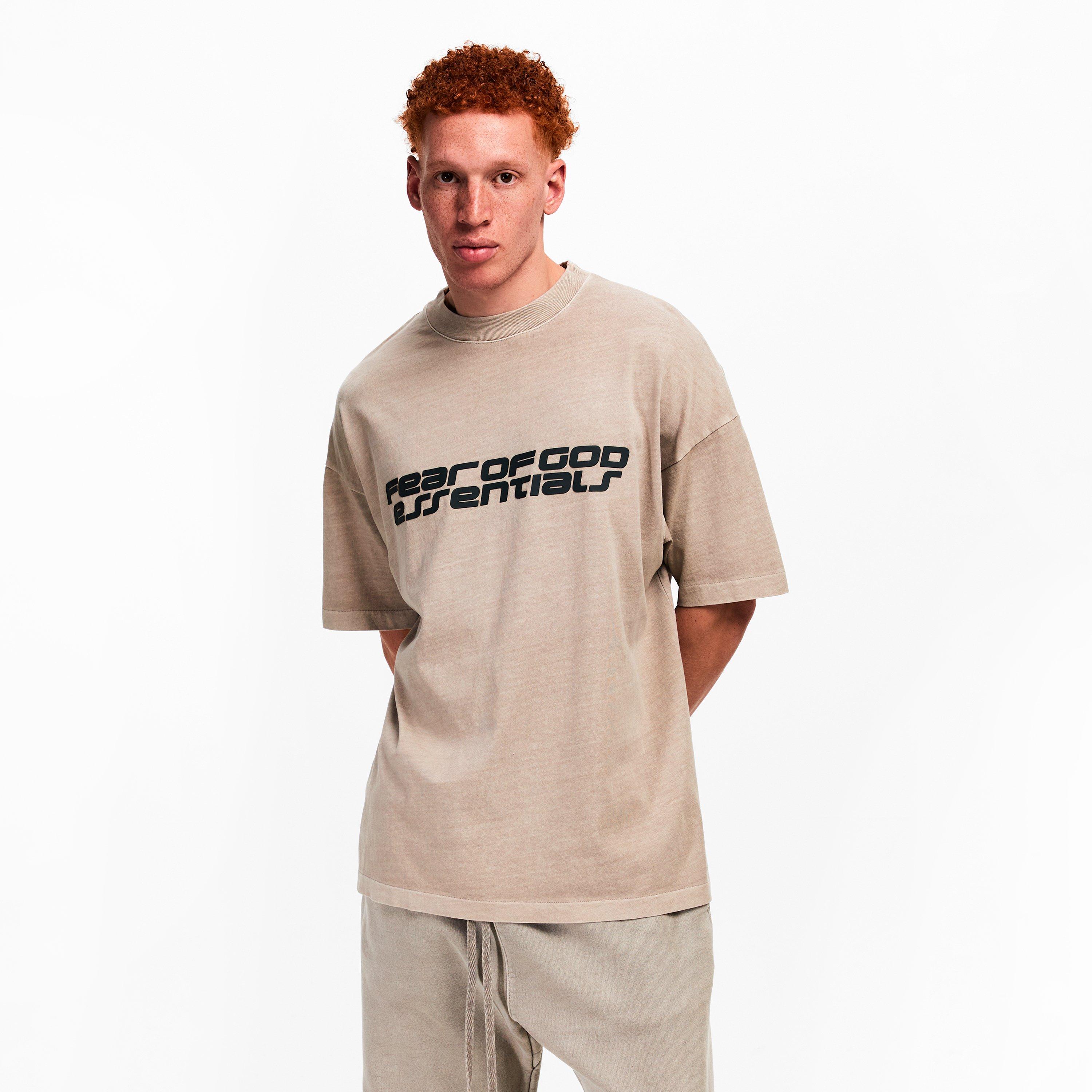 Smoke Grey - Fear Of God Essentials - Men's Oversized T-Shirt - 3