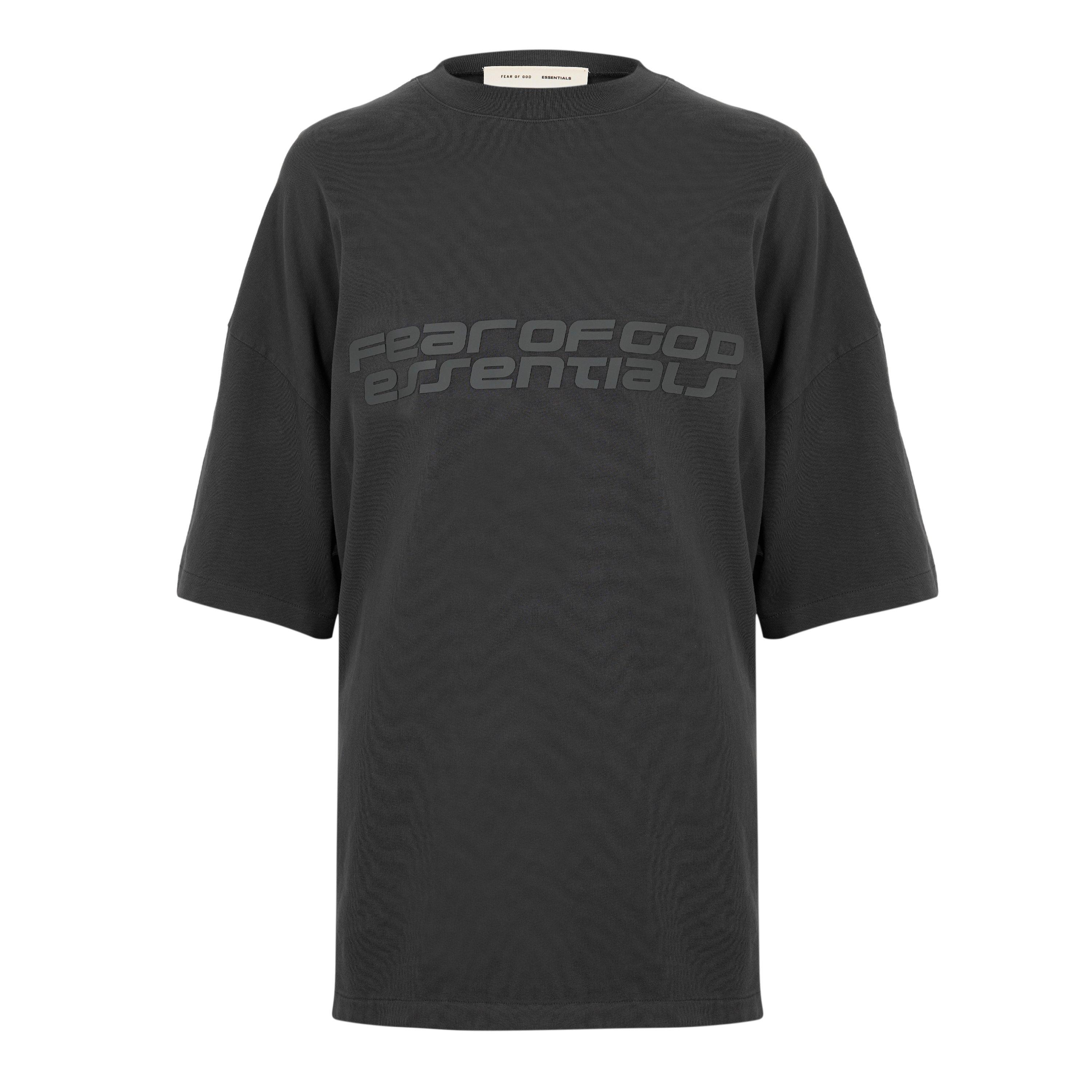 Vintage Black - Fear Of God Essentials - Men's Oversized T-Shirt - 1