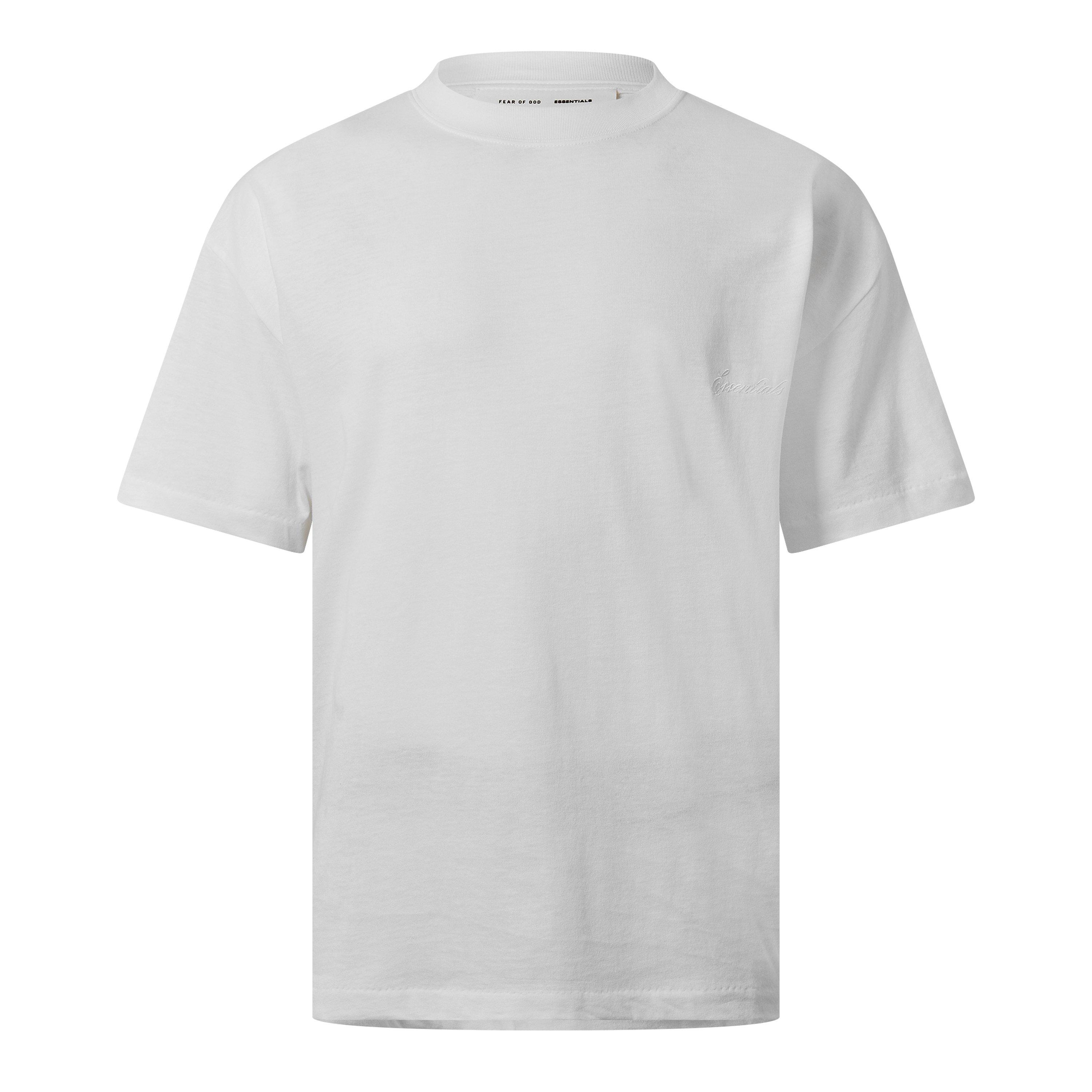 Fear Of God Essentials Men's Oversized T-Shirt - White - Large