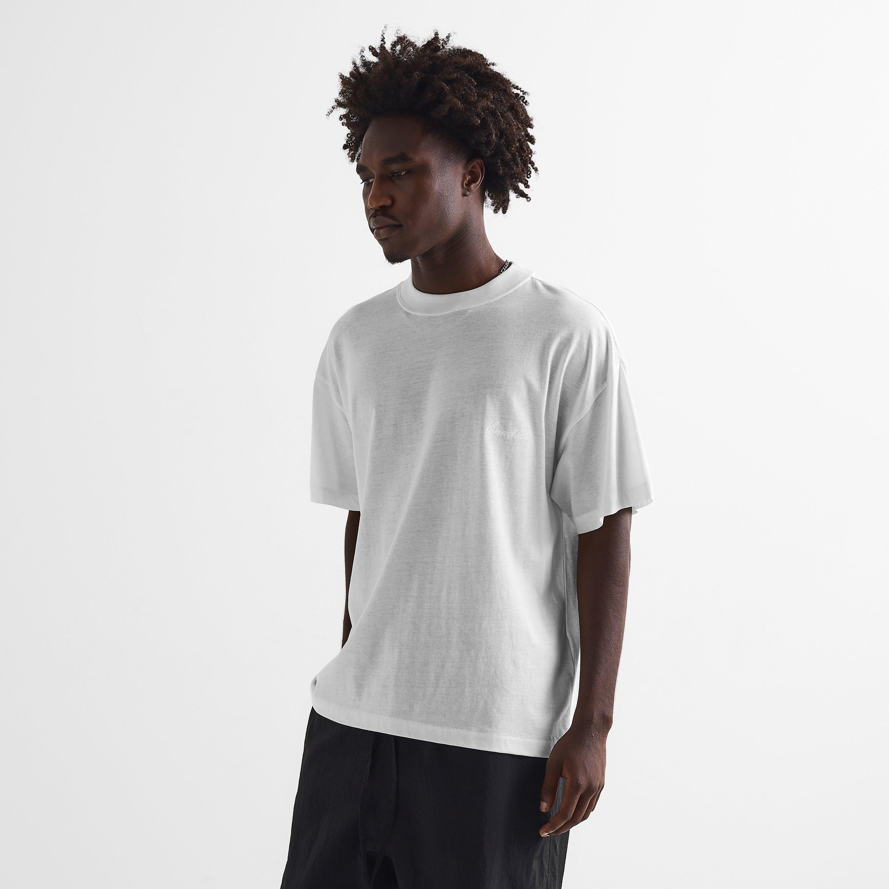 White - Fear Of God Essentials - Men's Oversized T-Shirt - 3