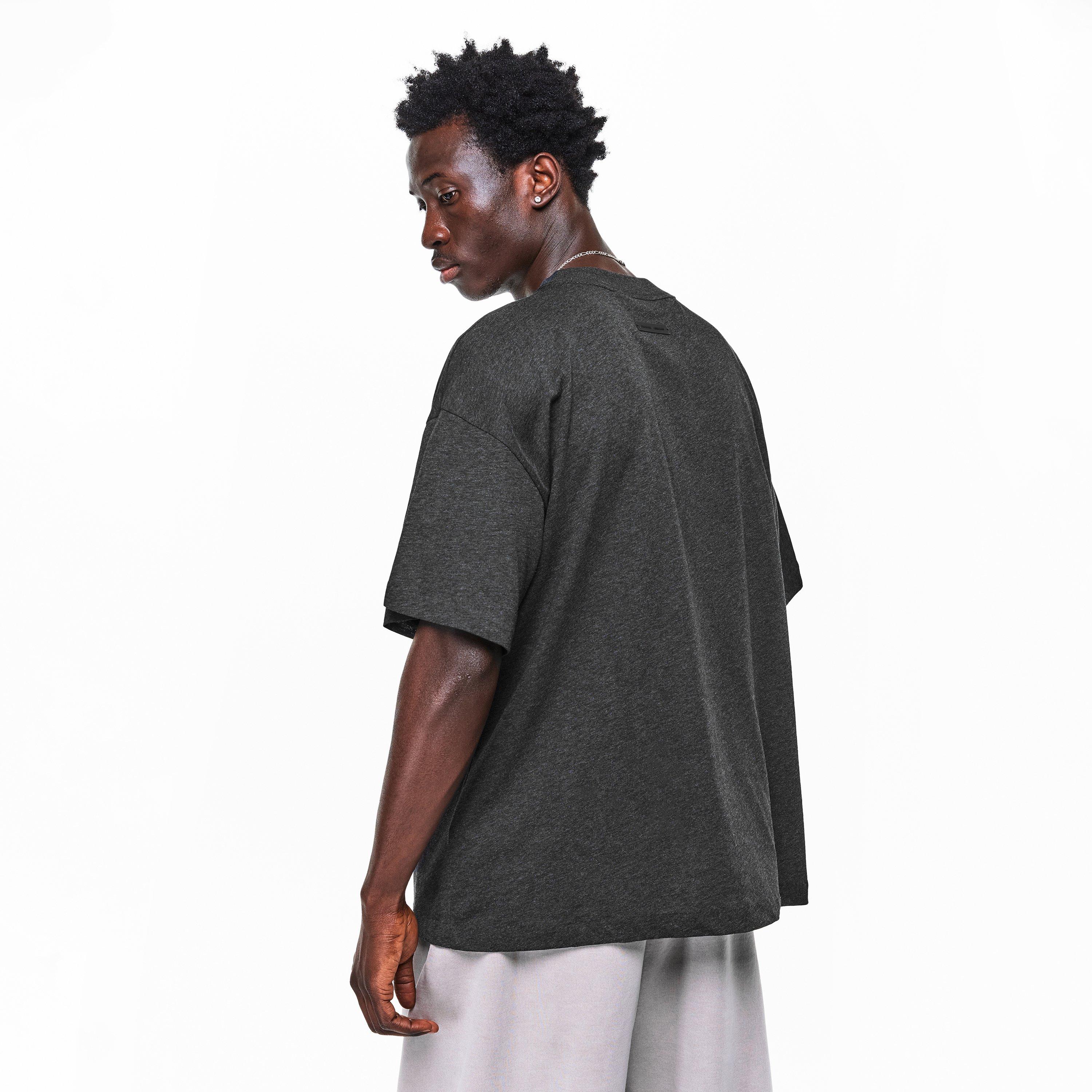 Black - Fear Of God Essentials - Men's Oversized T-Shirt - 4