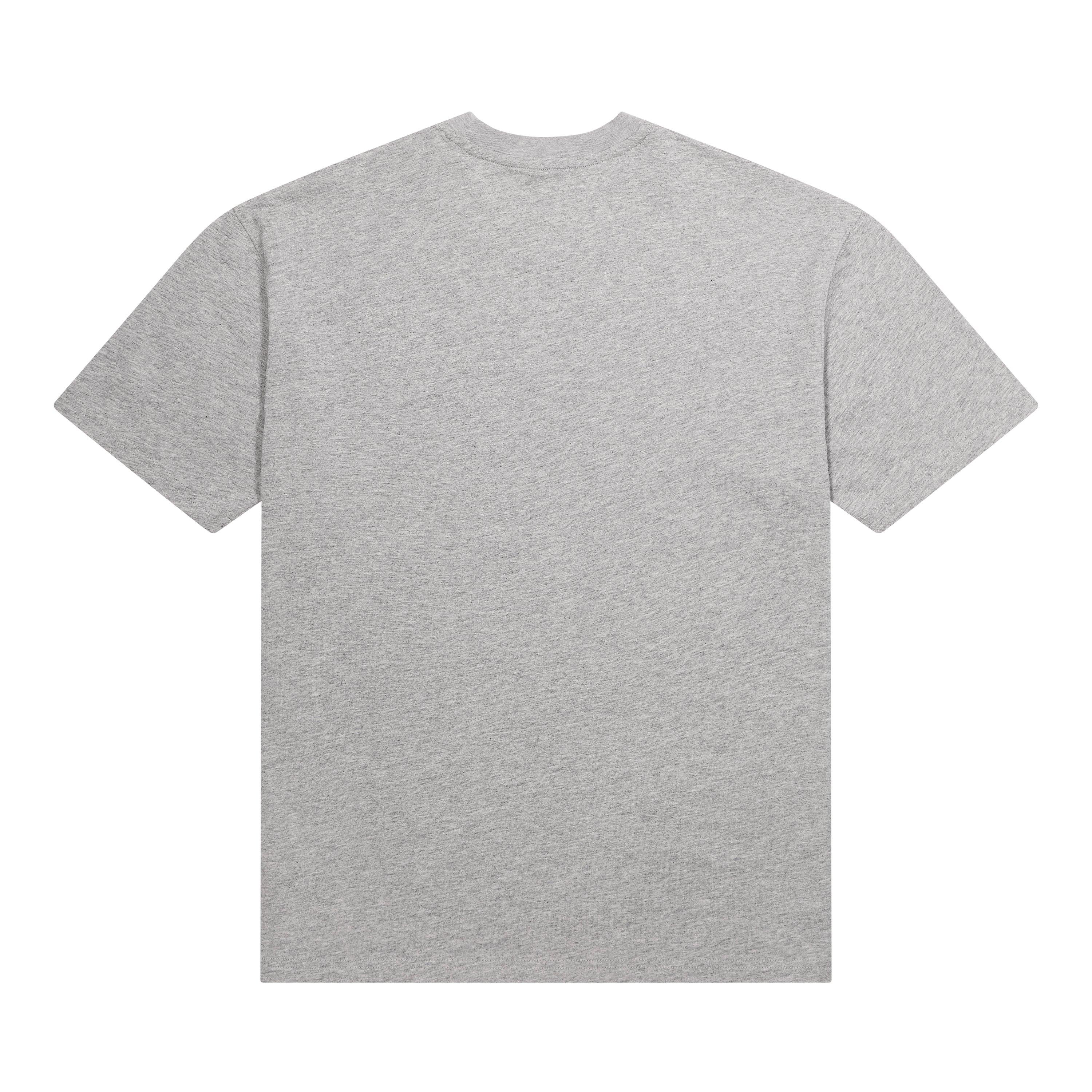 Grey Marl - No Fear - Mens Sport Logo T-Shirt - 2