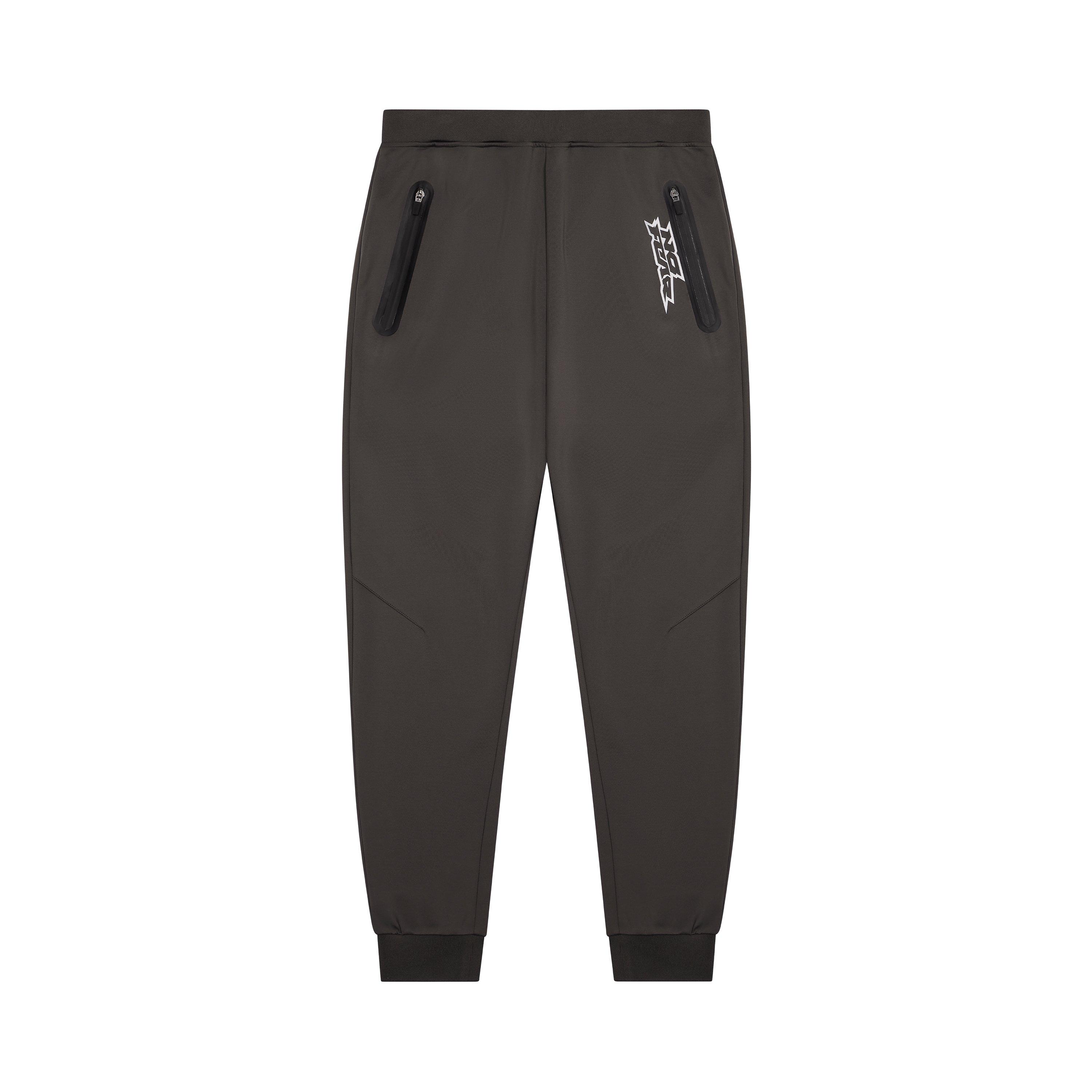 No Fear Men's Slim Jogging Bottoms - Grey - XL