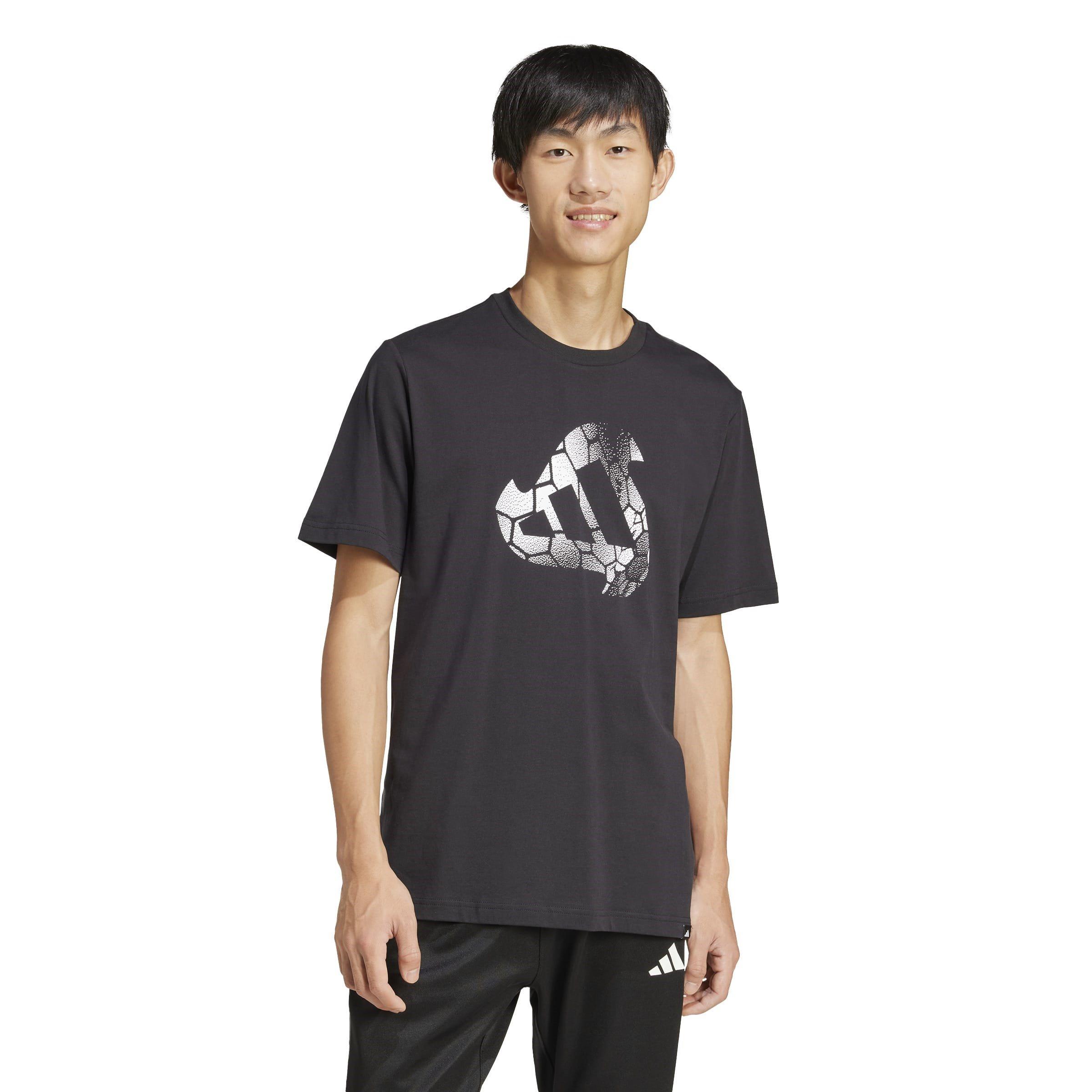 Black - adidas - Regular Fit T-Shirt - 2