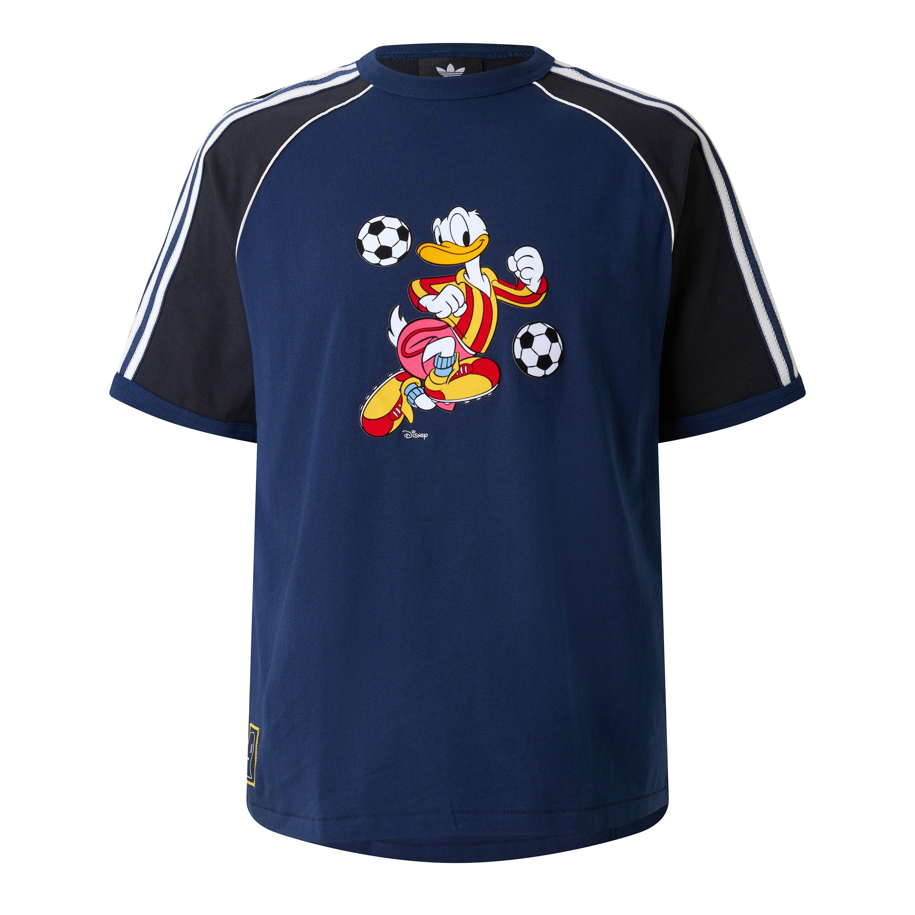 Collegiate Navy - Brain Dead x adidas - Men's T-Shirt - 1