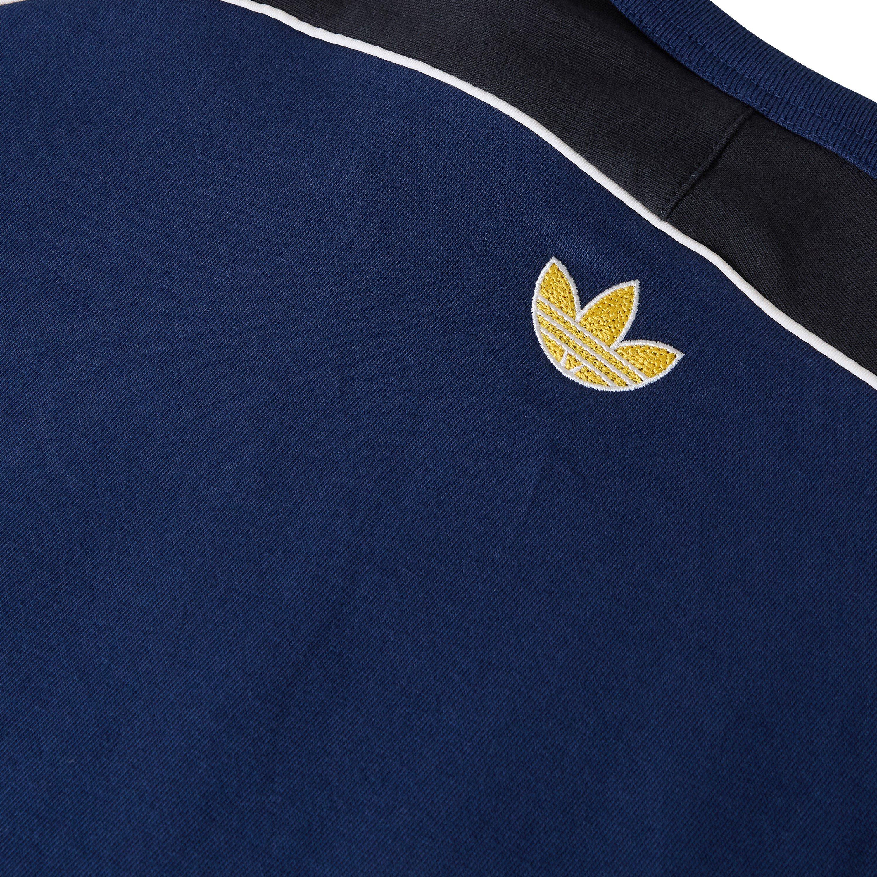 Collegiate Navy - Brain Dead x adidas - Men's T-Shirt - 3