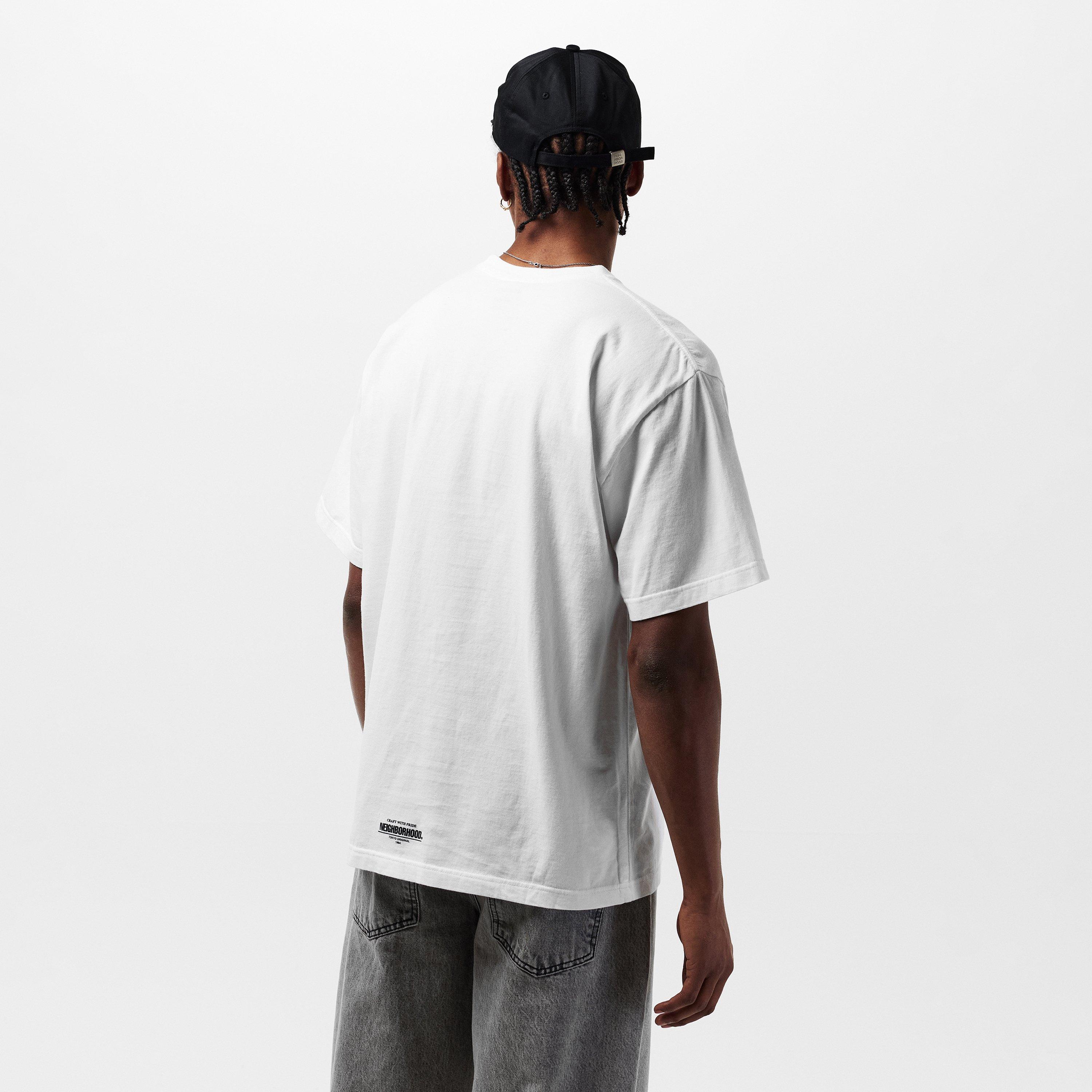 White - Neighborhood - Men's NBRHD NH Short Sleeve T-Shirt - 4