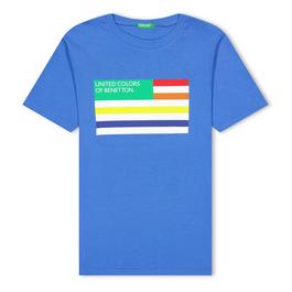 United Colors of Benetton Colors Flag T Jn99