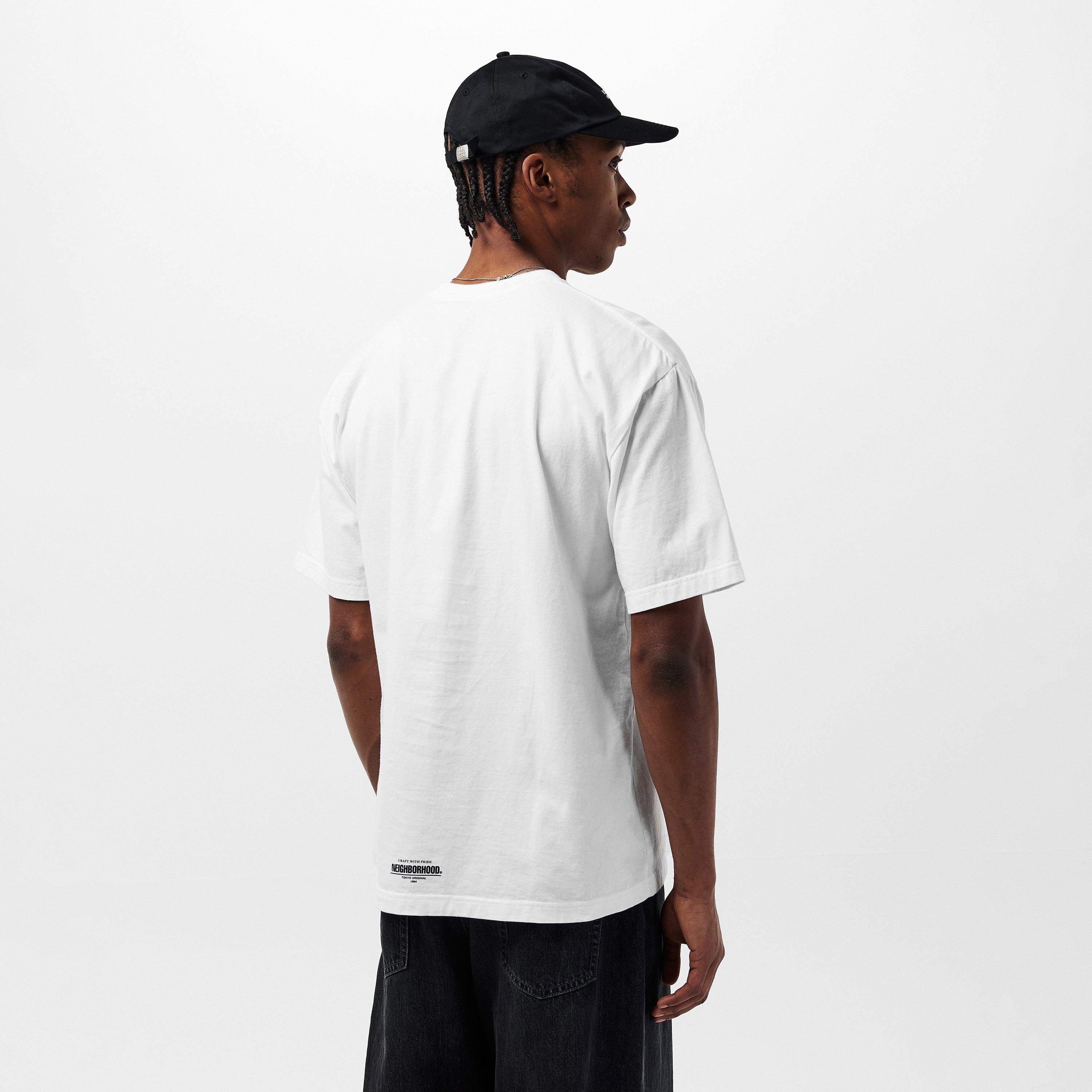 White - Neighborhood - Men's NBRHD NH Short Sleeve T-Shirt - 4
