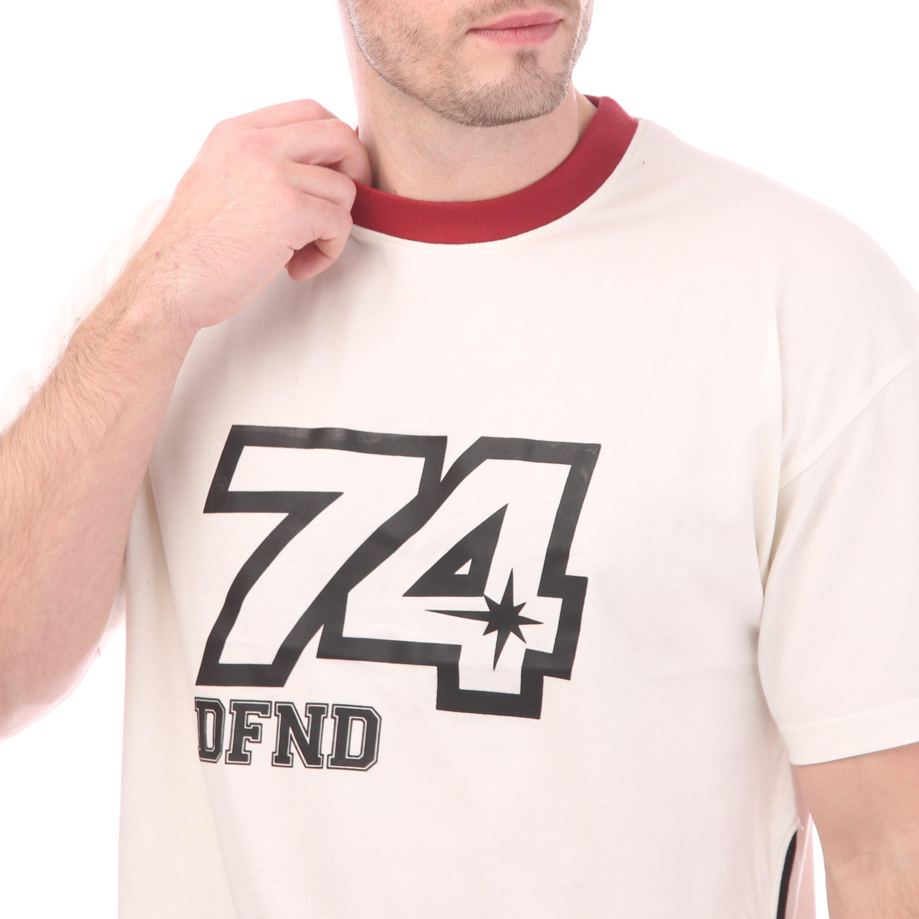 Wit - DFND London - Regular Fit T-Shirt - 3