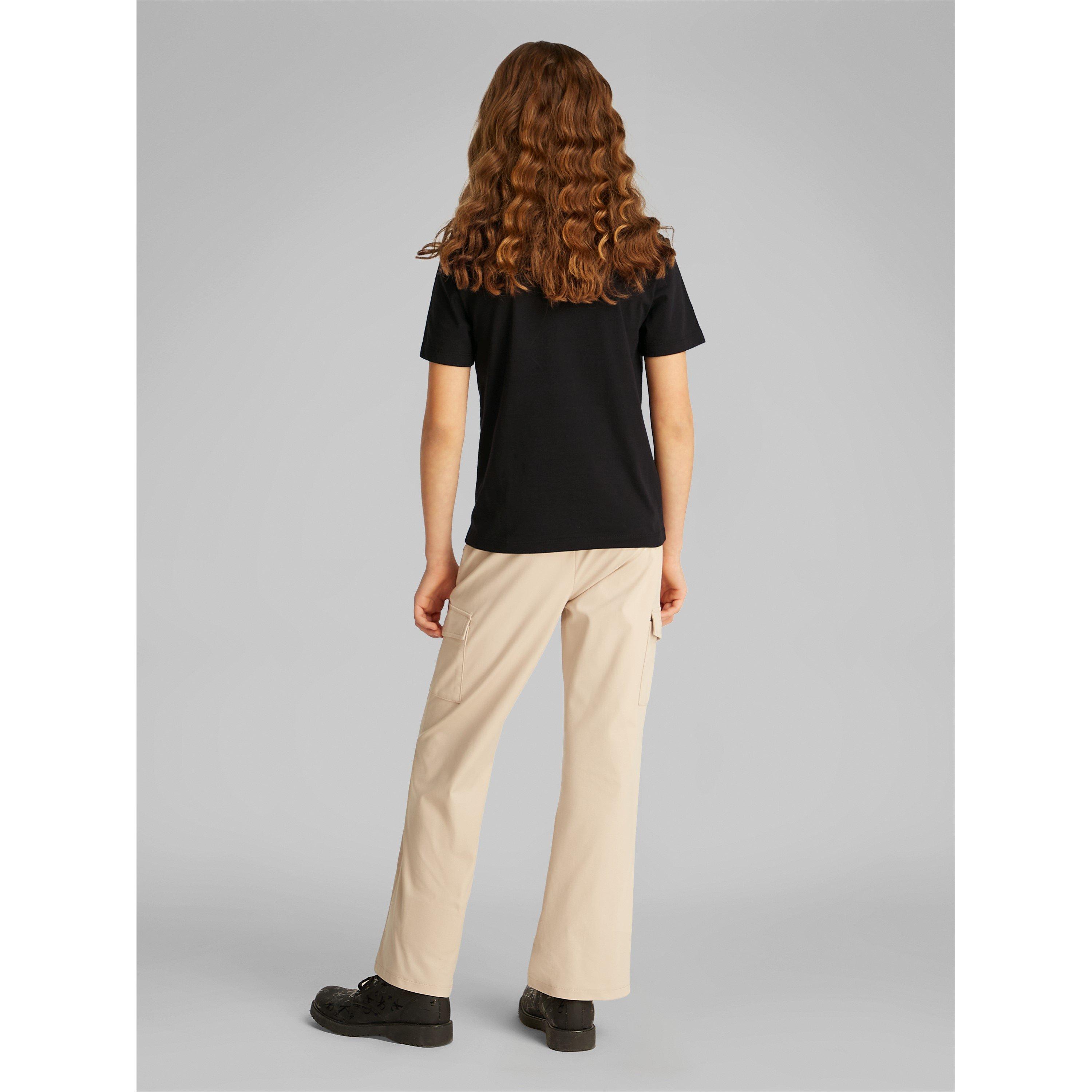 CK Black BEH - Calvin Klein Jeans - Kids' Logo T-Shirt - 7