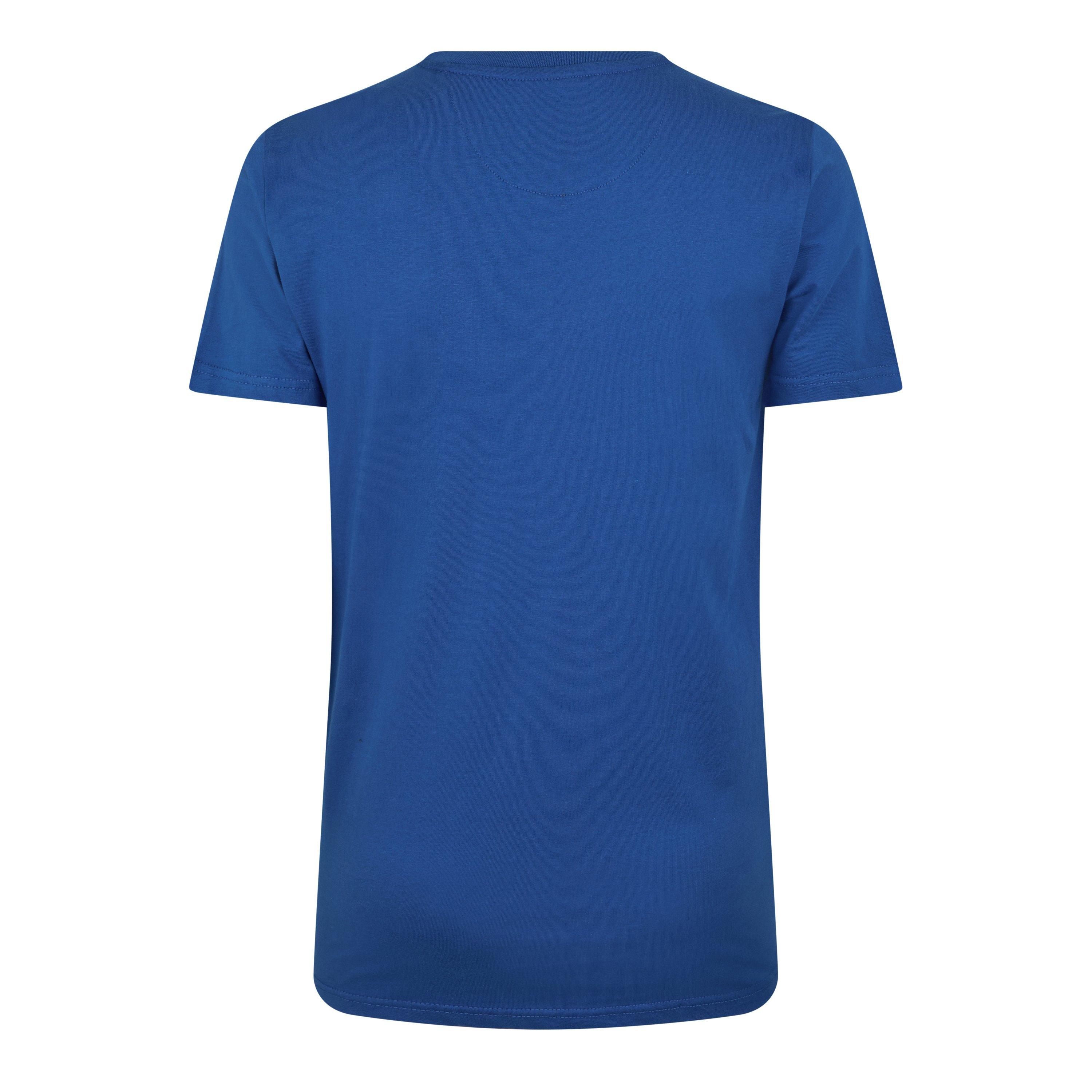 White/Blue/Burg - DFND London - DFNDL Logo T-Shirt Mens - 3