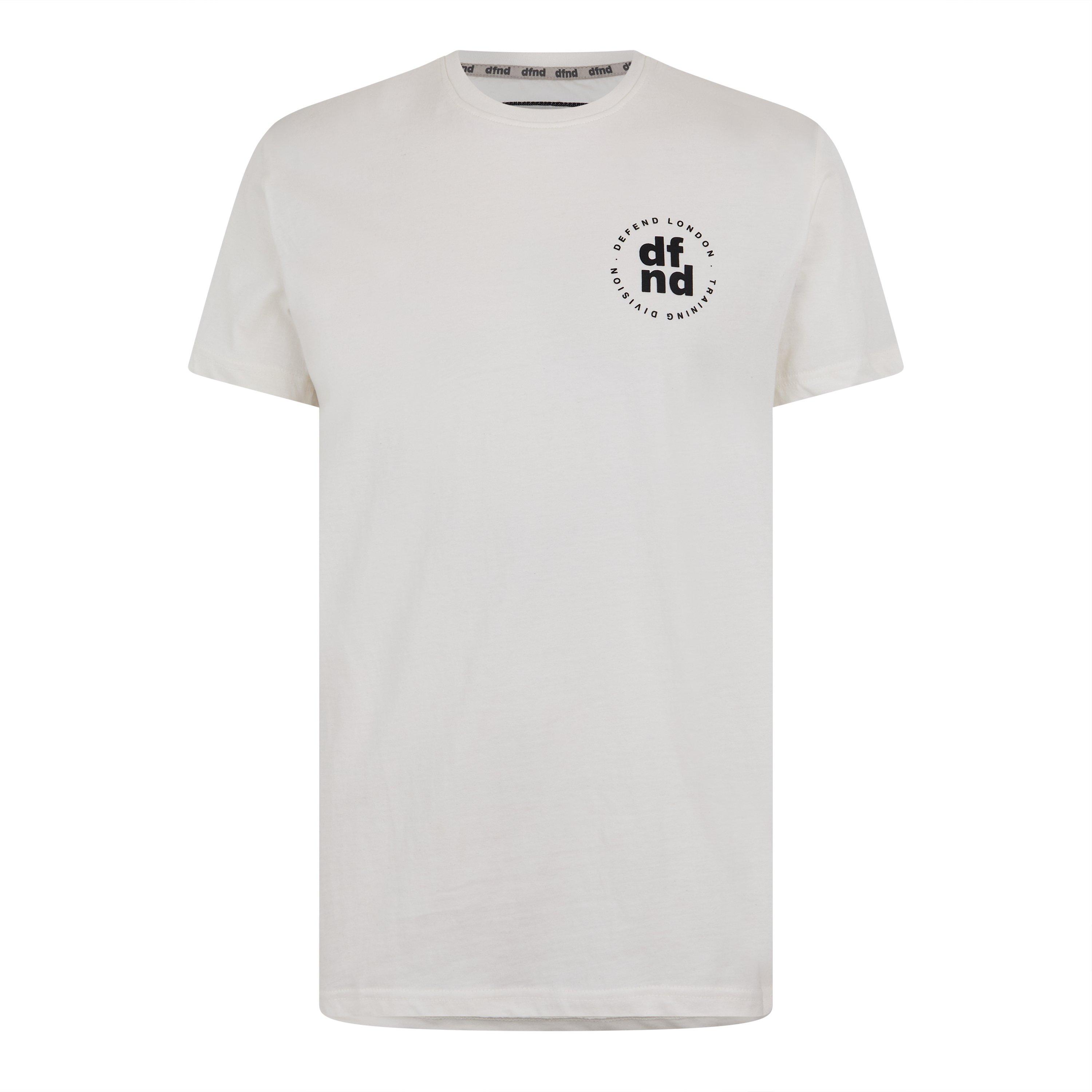 White/Blue/Burg - DFND London - DFNDL Logo T-Shirt Mens - 4