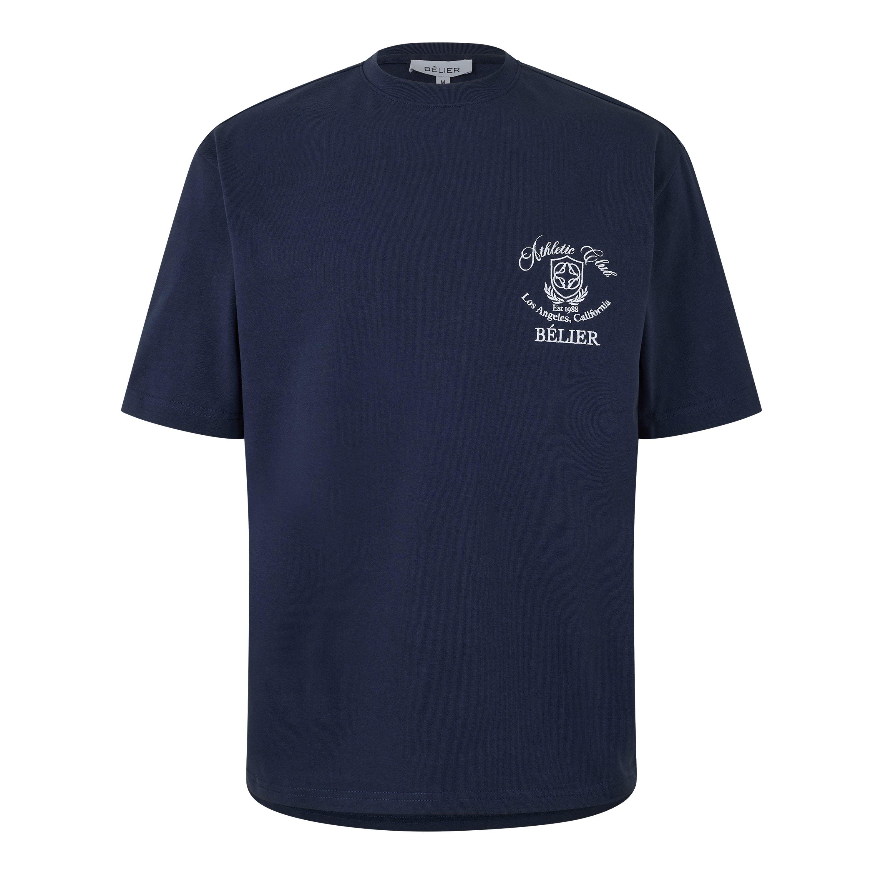 Navy - BELIER - BELIER Athletic Tee Sn63 - 1