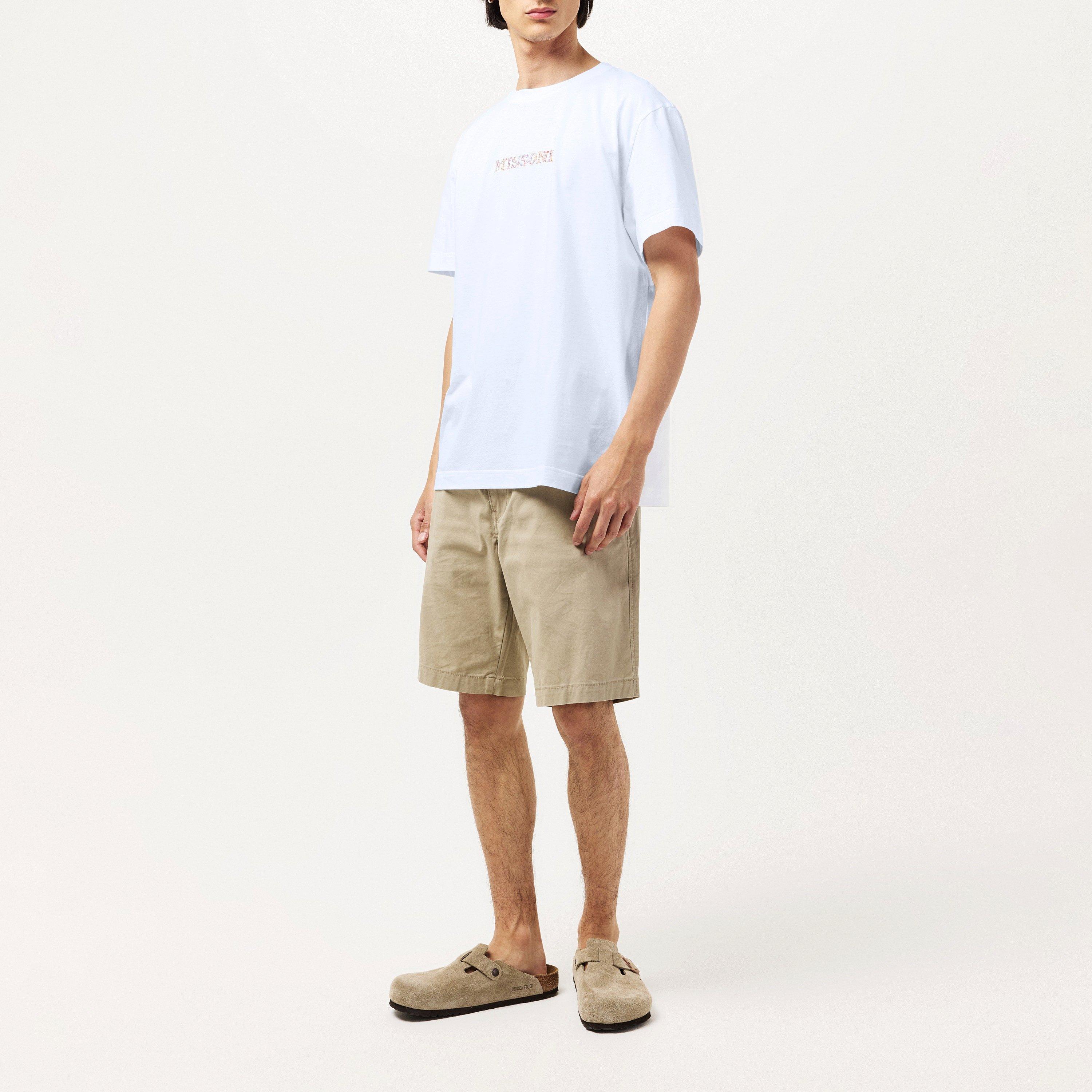 Optic White - Missoni - Regular Fit Short-Sleeve T-Shirt - 6