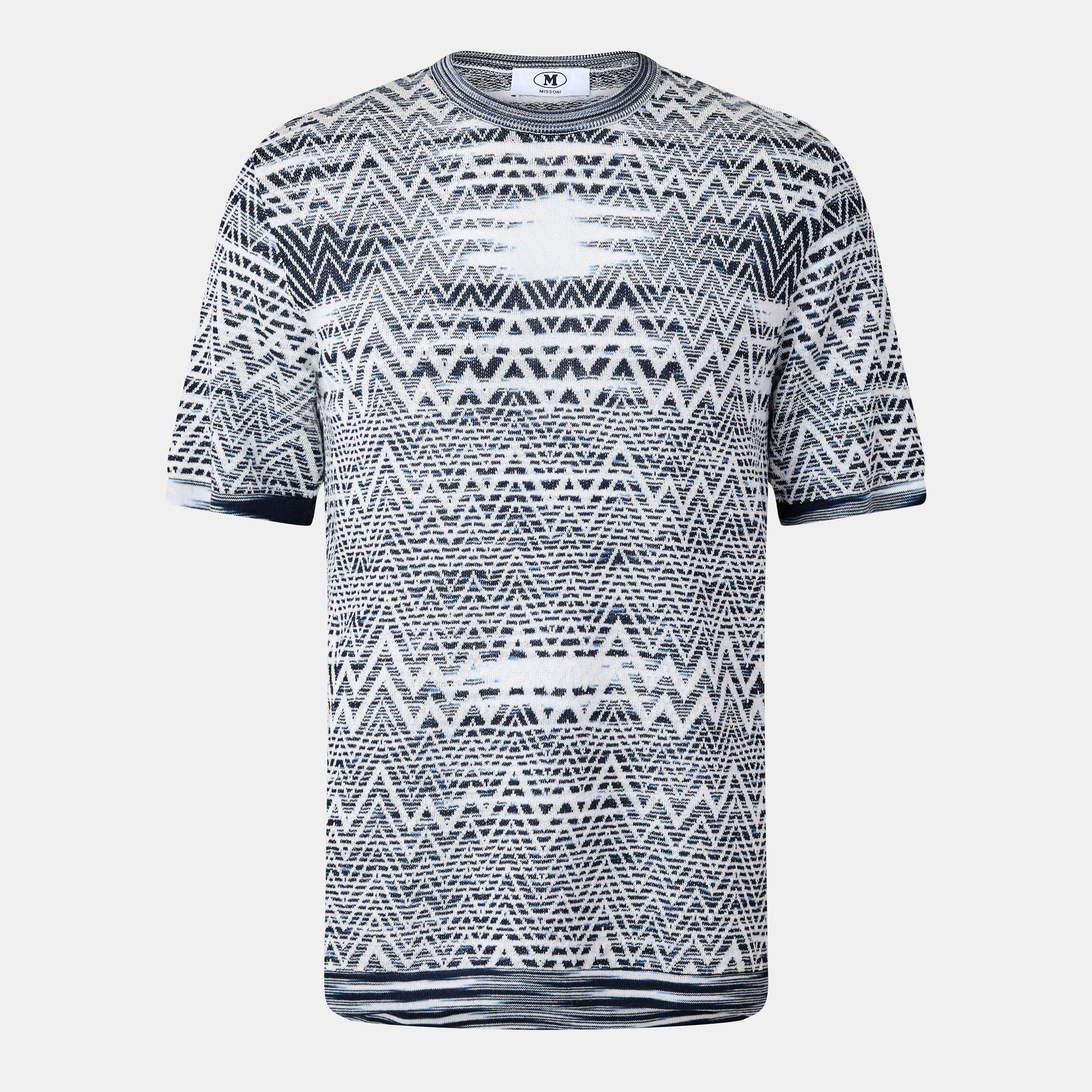 Gradient Blu - Missoni - Men's Short Sleeve T-Shirt - 1