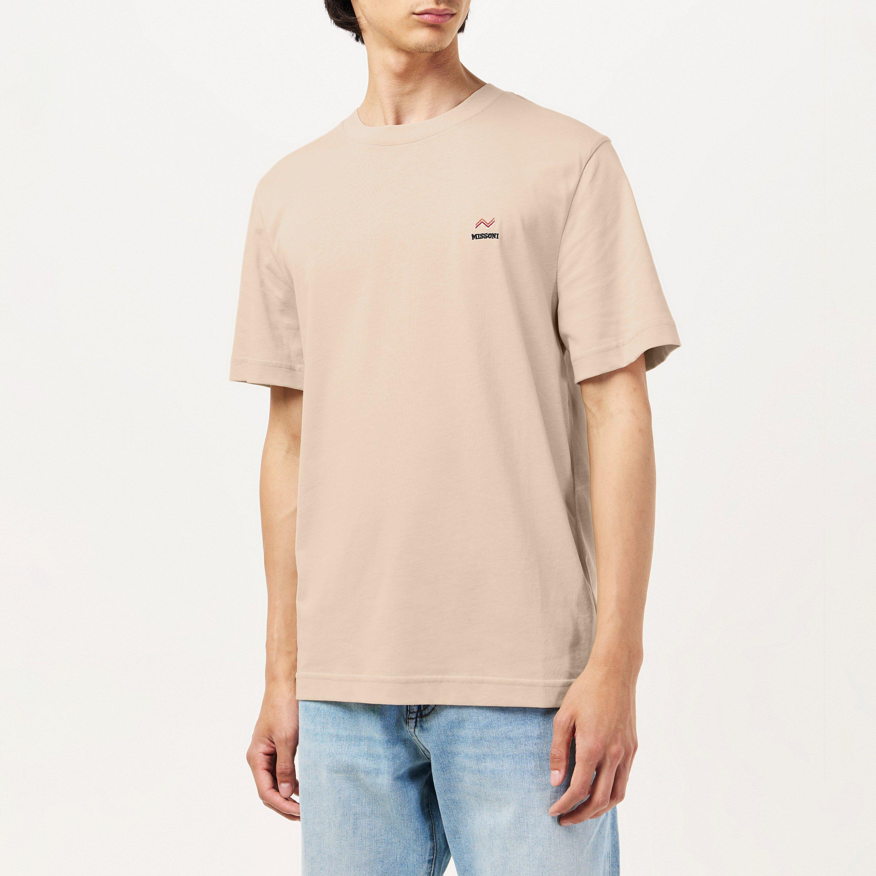 Cement - Missoni - Regular Fit Short-Sleeve T-Shirt - 3