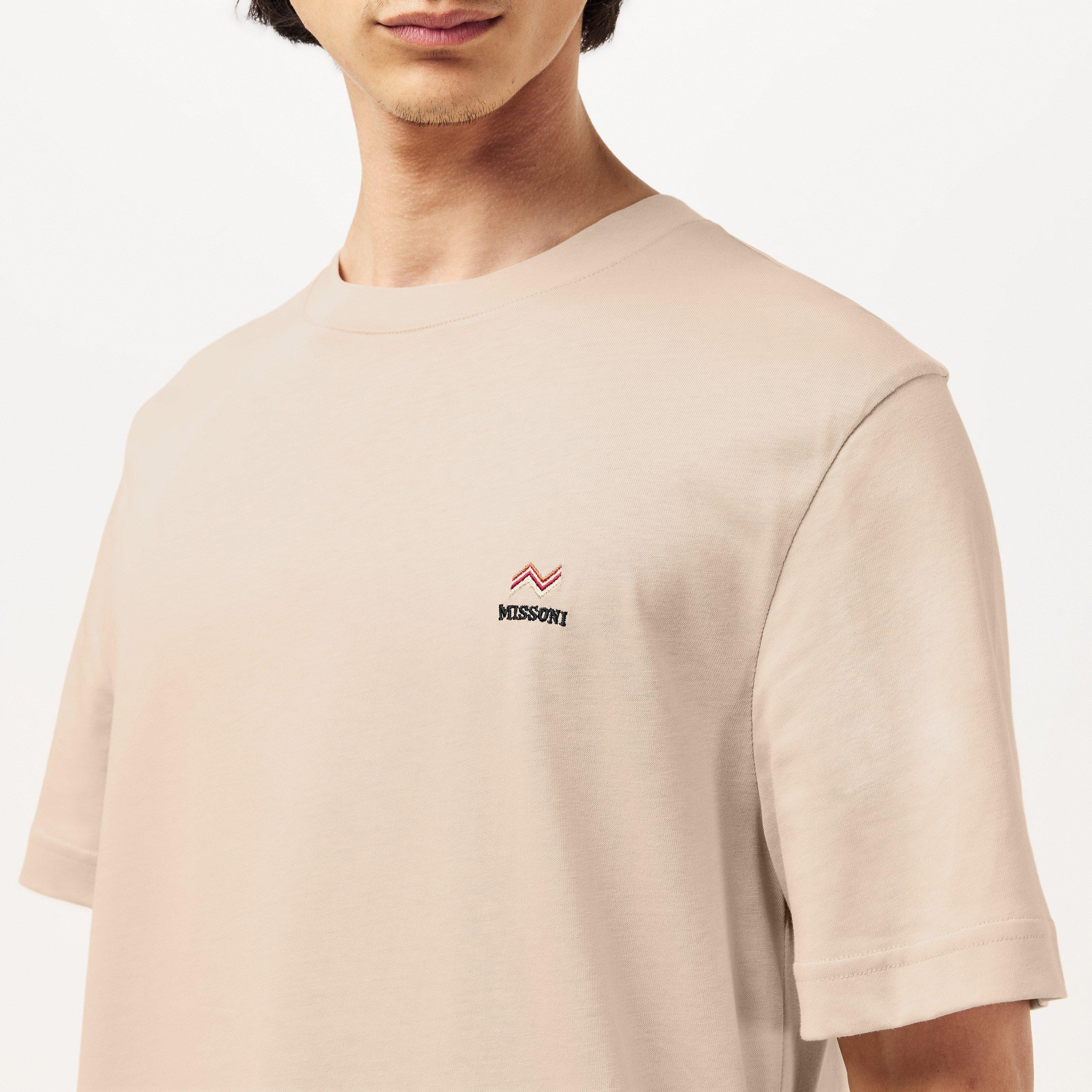 Cement - Missoni - Regular Fit Short-Sleeve T-Shirt - 5