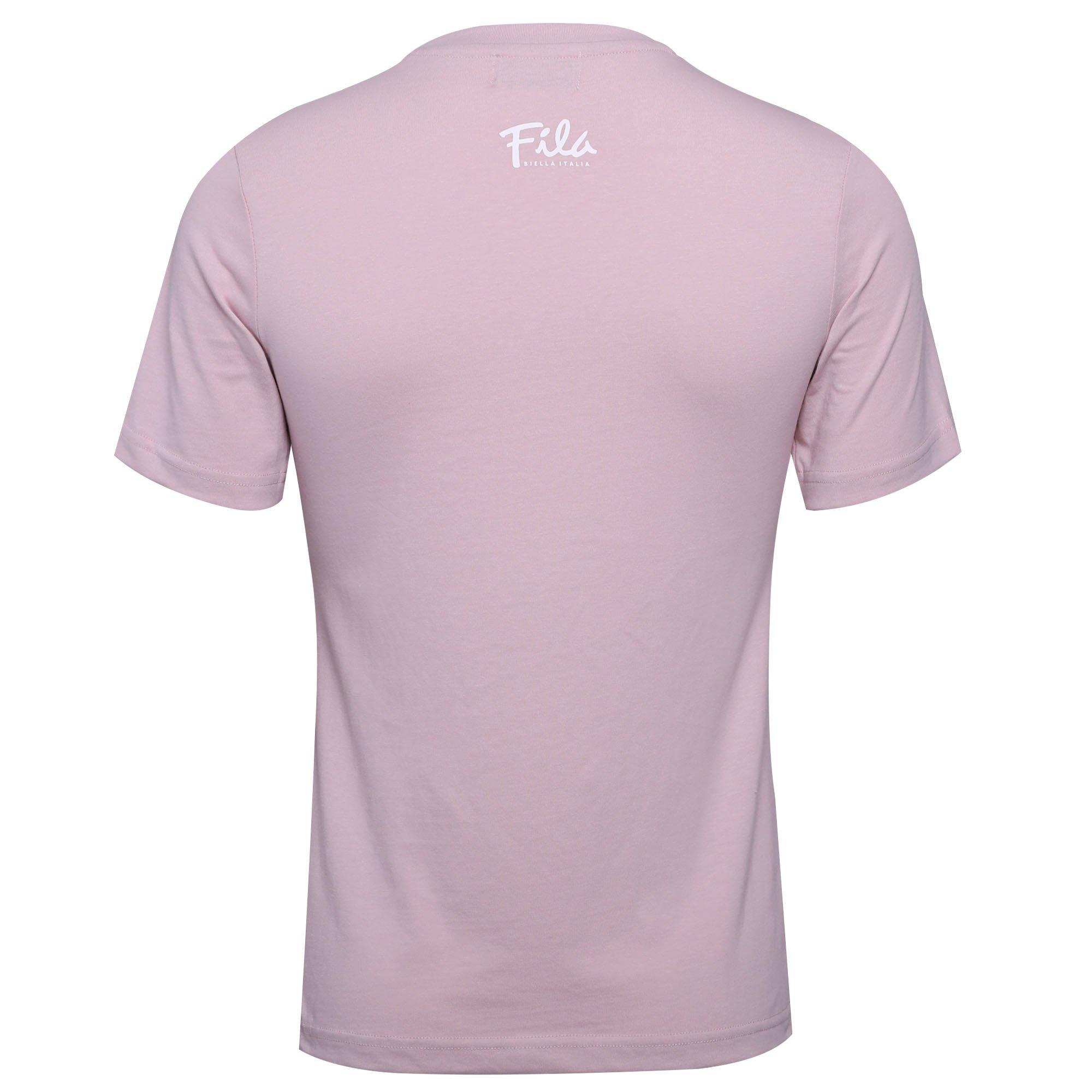 Pink - Fila - Logo T-Shirt Unisex Adults - 3