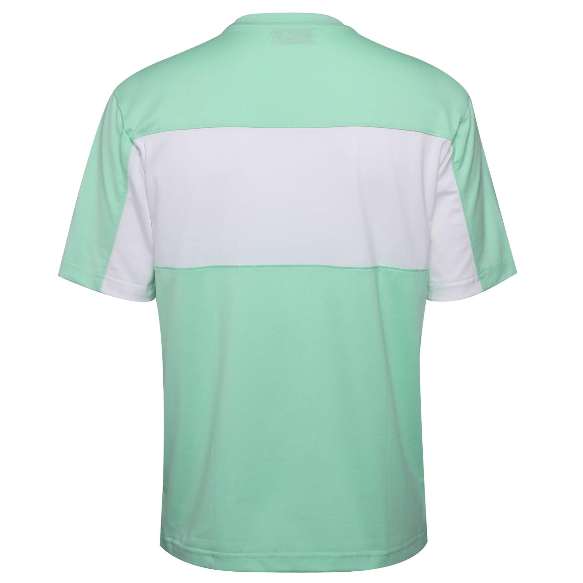 Green/White - Fila - Loose Logo T-Shirt - 3