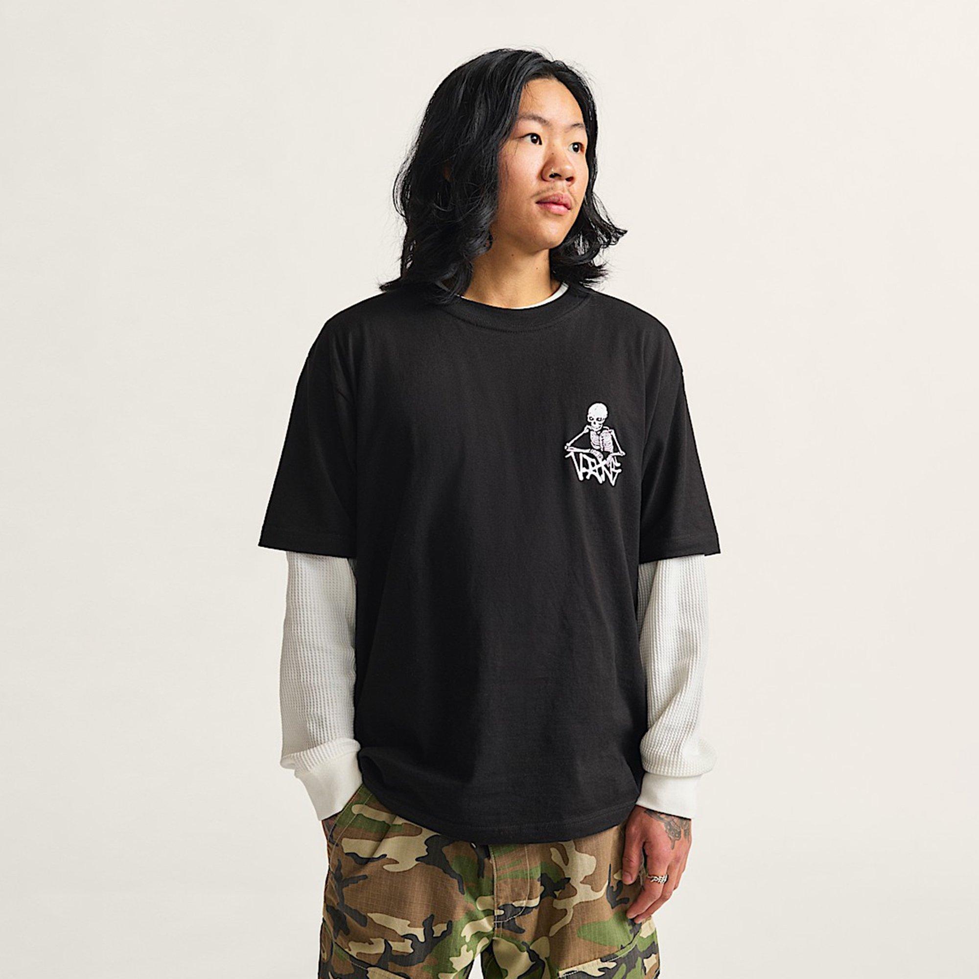 Black - Vans - Skull Reaper Vans Universe T-Shirt - 2