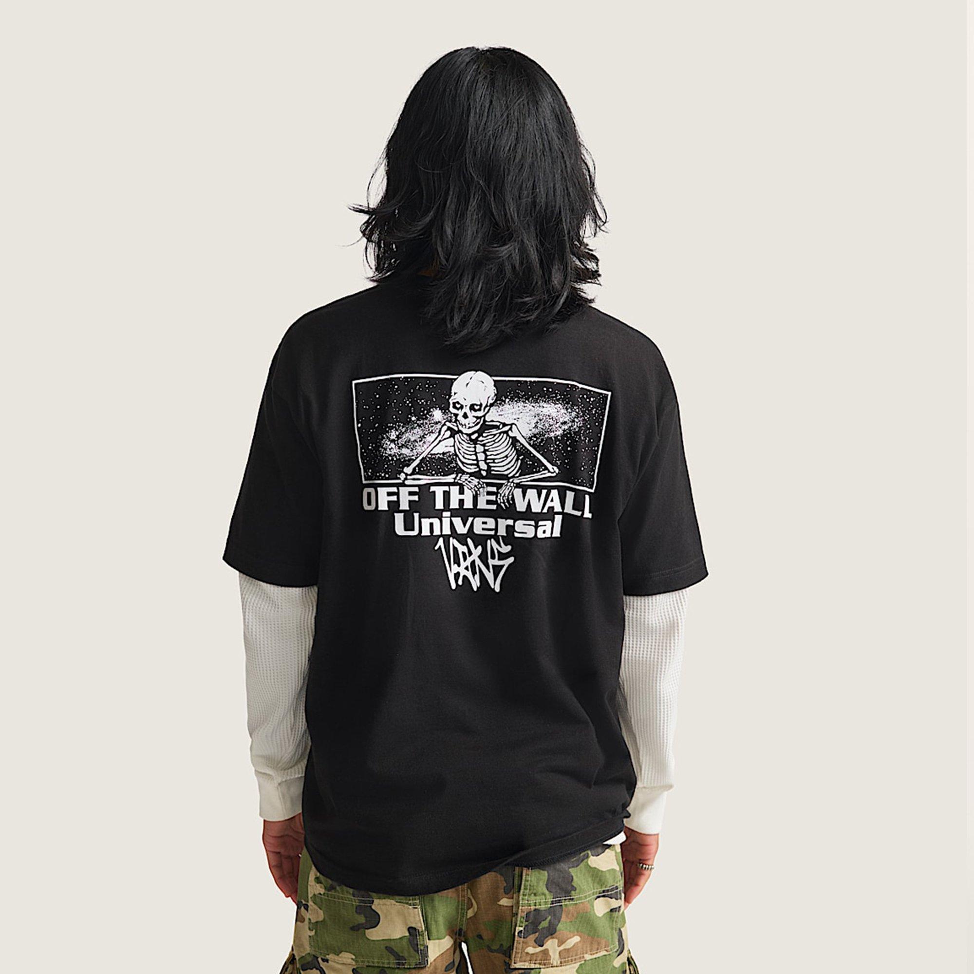 Black - Vans - Skull Reaper Vans Universe T-Shirt - 3