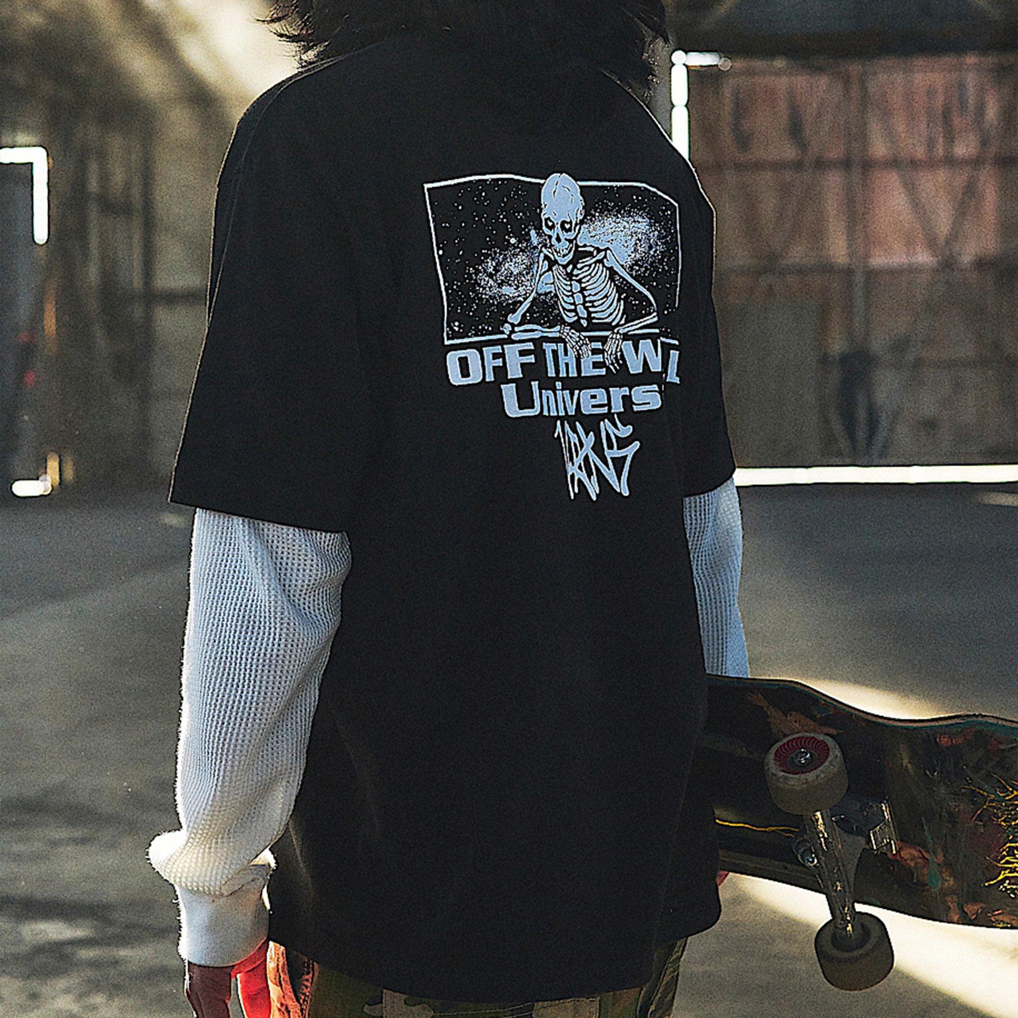 Black - Vans - Skull Reaper Vans Universe T-Shirt - 7