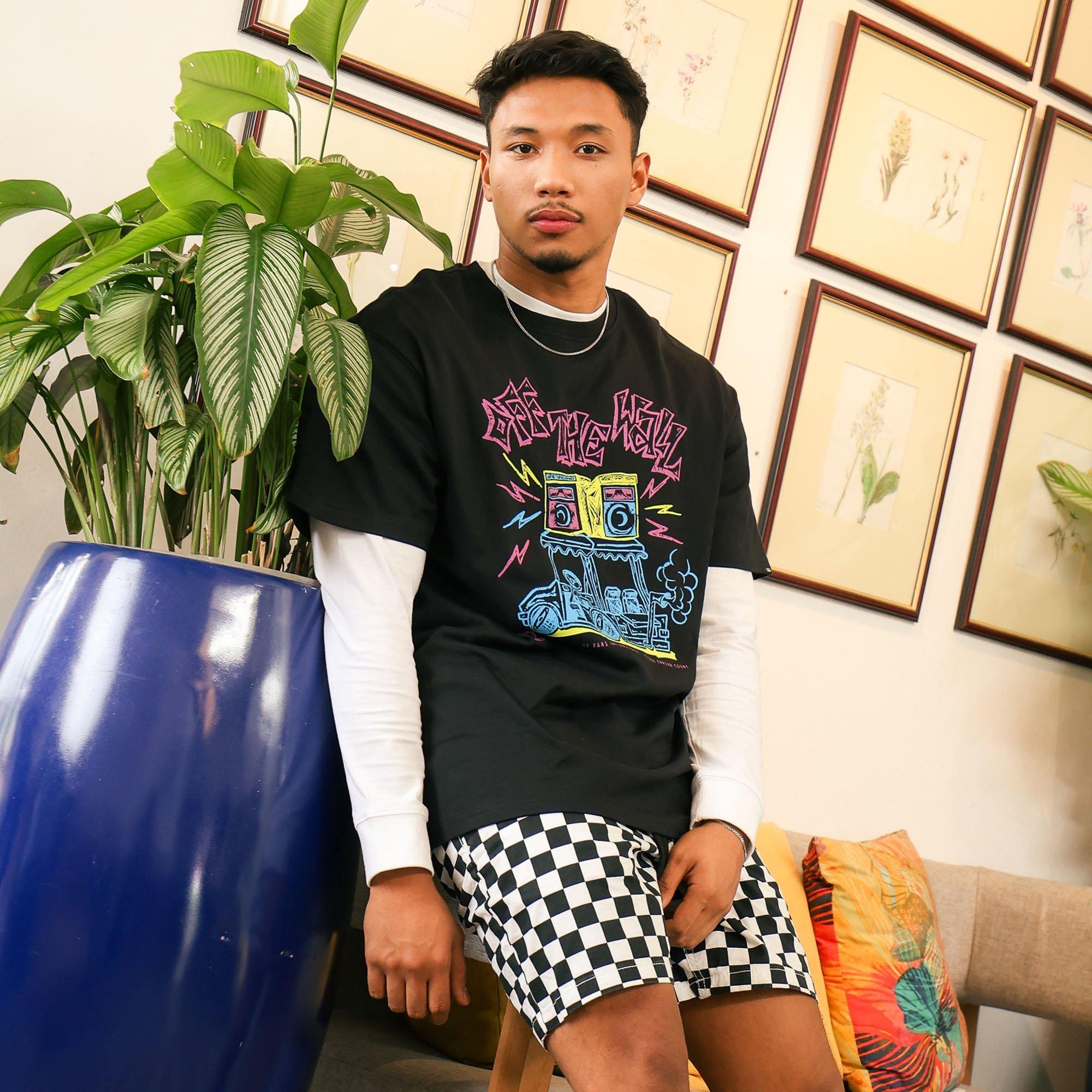 Black - Vans - Speaker GFX Tee Sn53 - 3