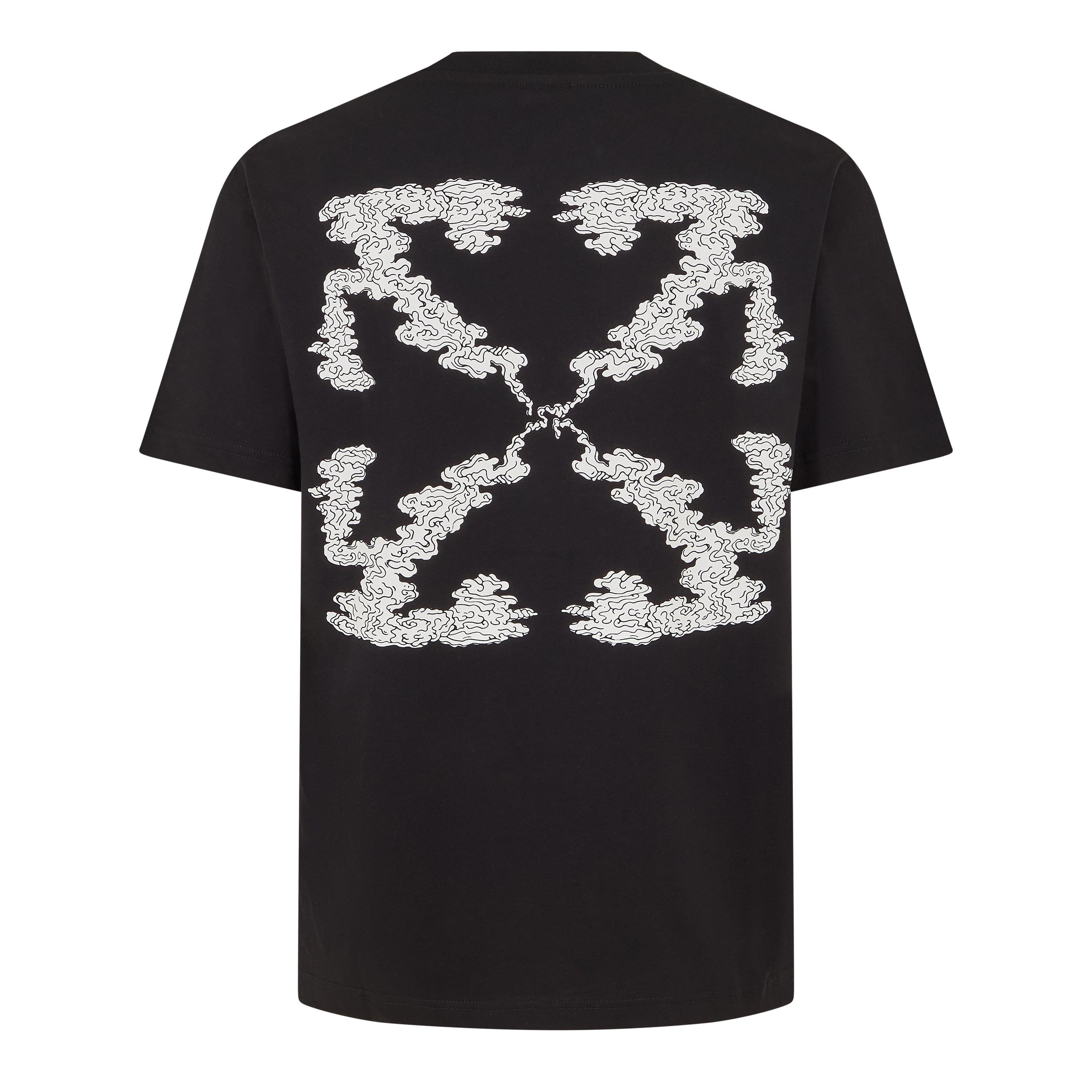 Off White Men's Cloud Arrow T-Shirt - Black-White - XS