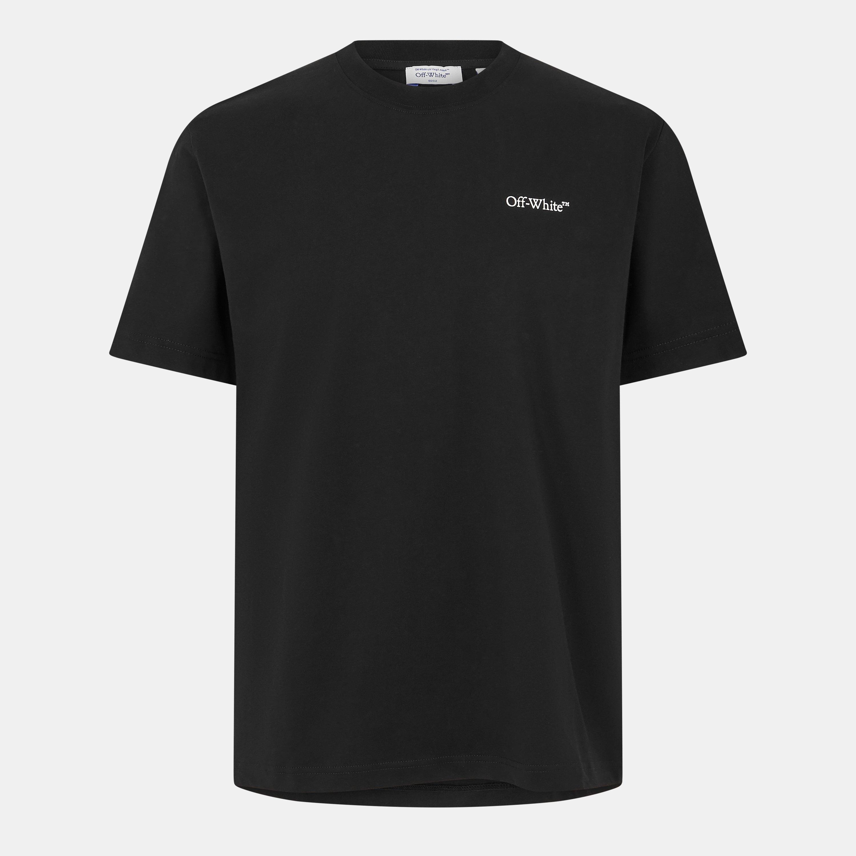 Black-White - Off White - Cloud Arrow Regular Fit T-Shirt - 2