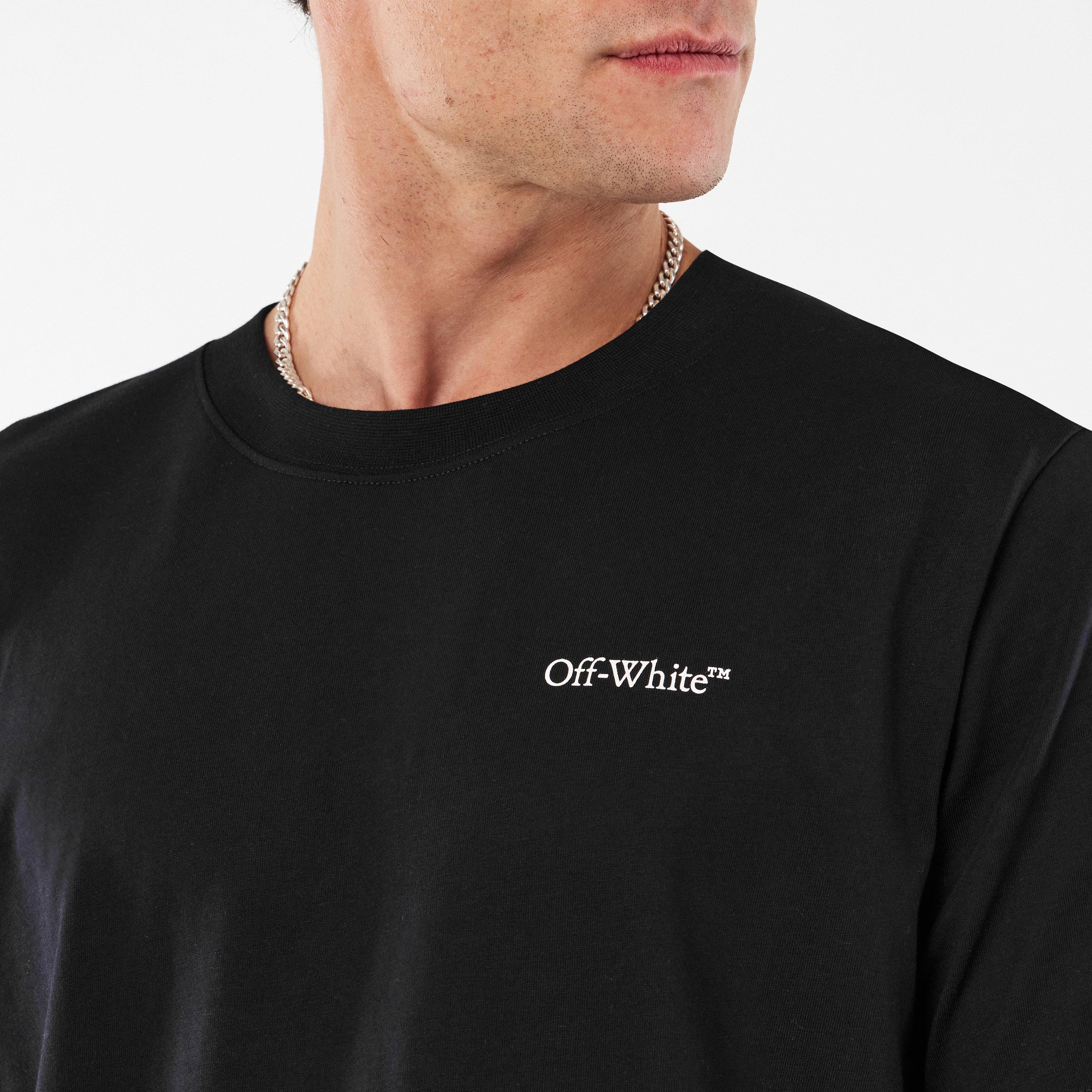 Black-White - Off White - Cloud Arrow Regular Fit T-Shirt - 5