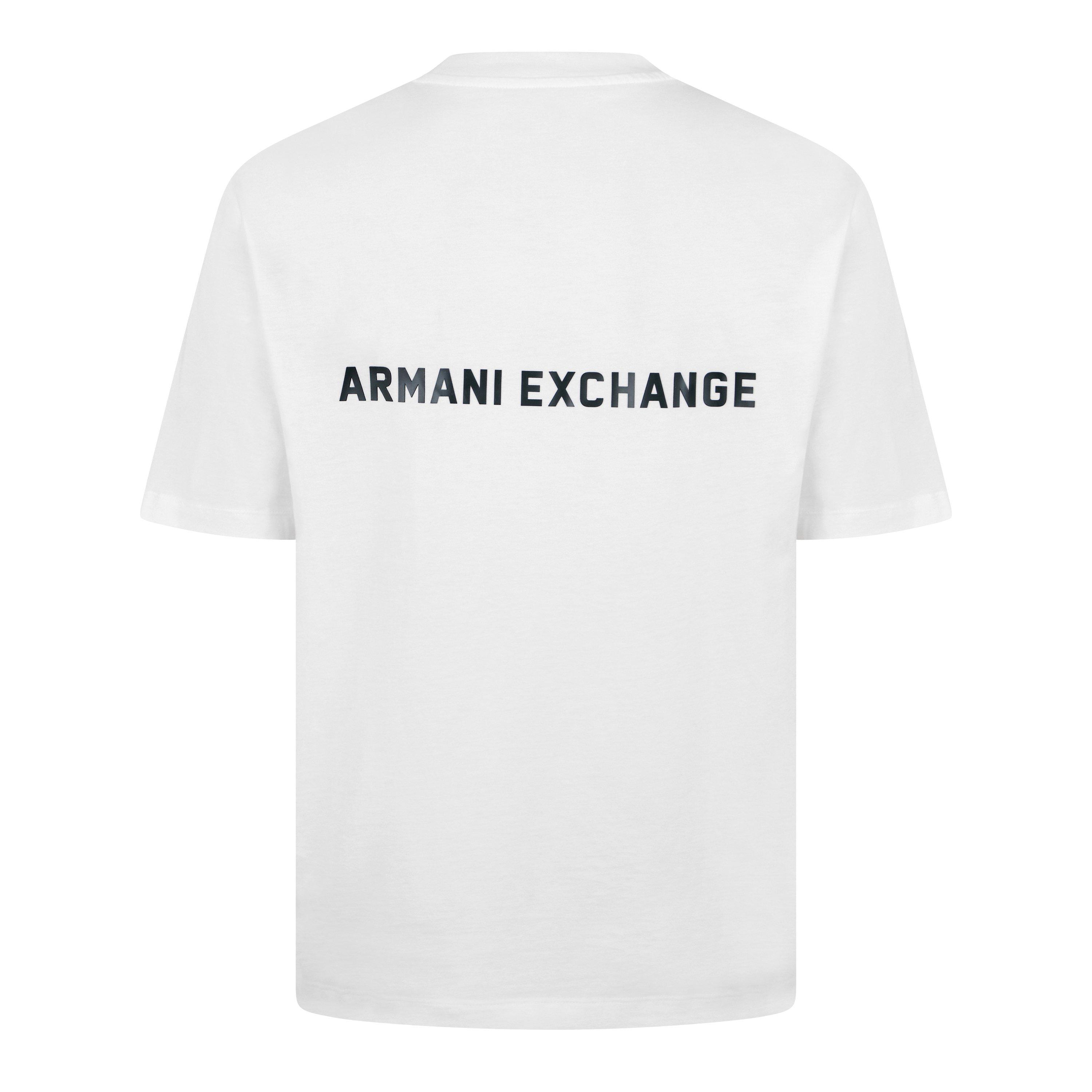 Off White - Armani Exchange - Men's Oversized T-Shirt - 2