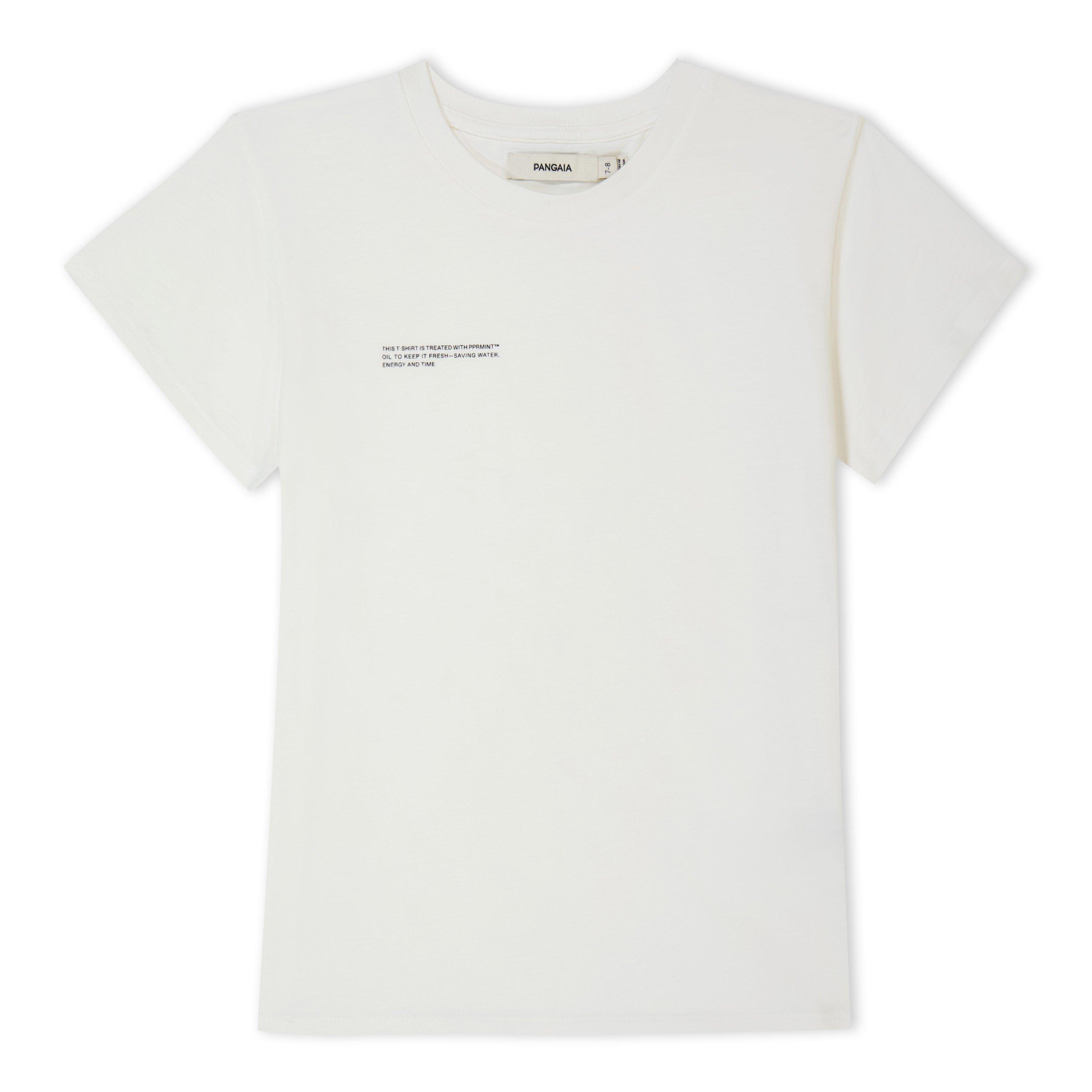 Pangaia Kids 365 Cotton T-Shirt Juniors - Off White - 5-6 Yrs