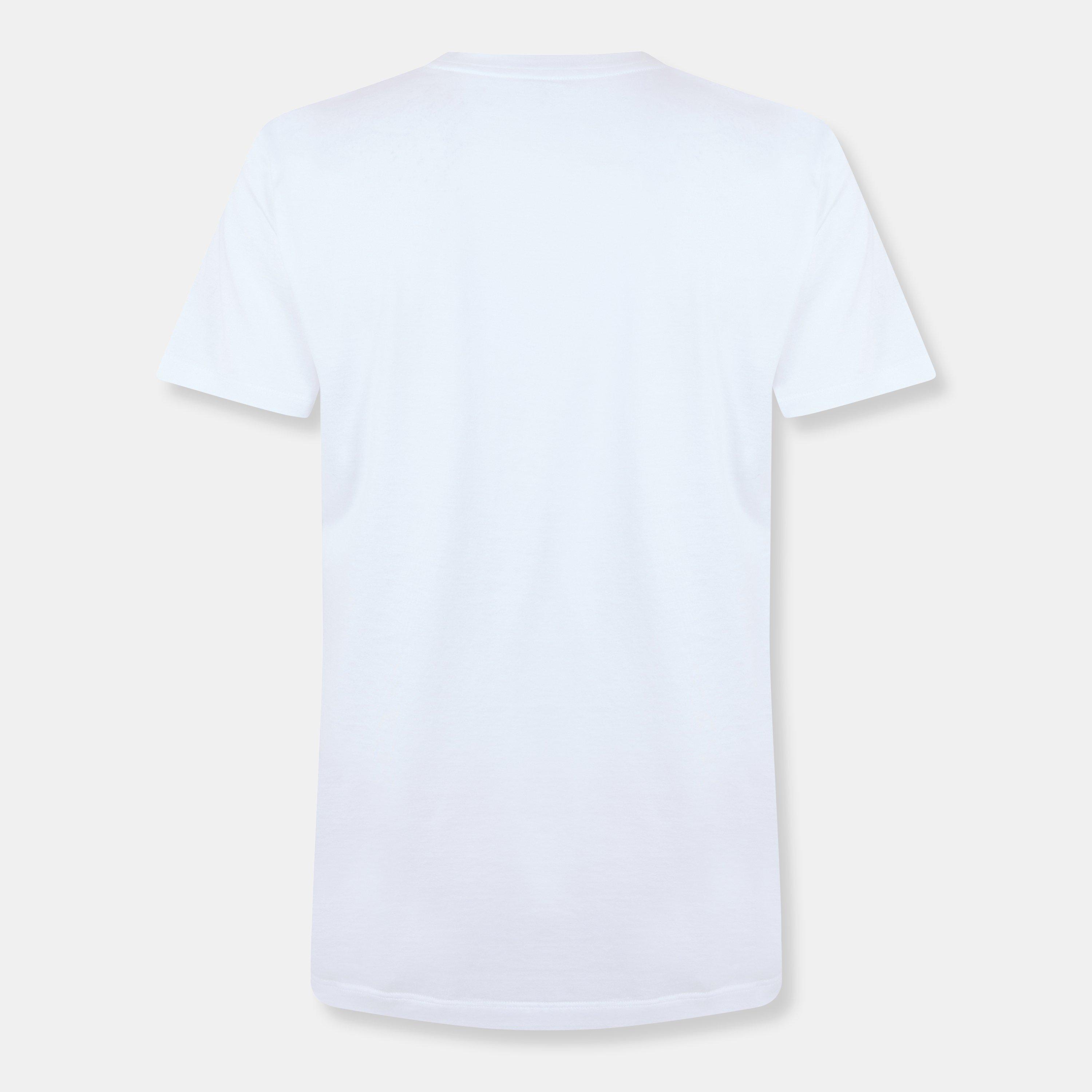 White - Moncler - Double Logo T-Shirt - 2