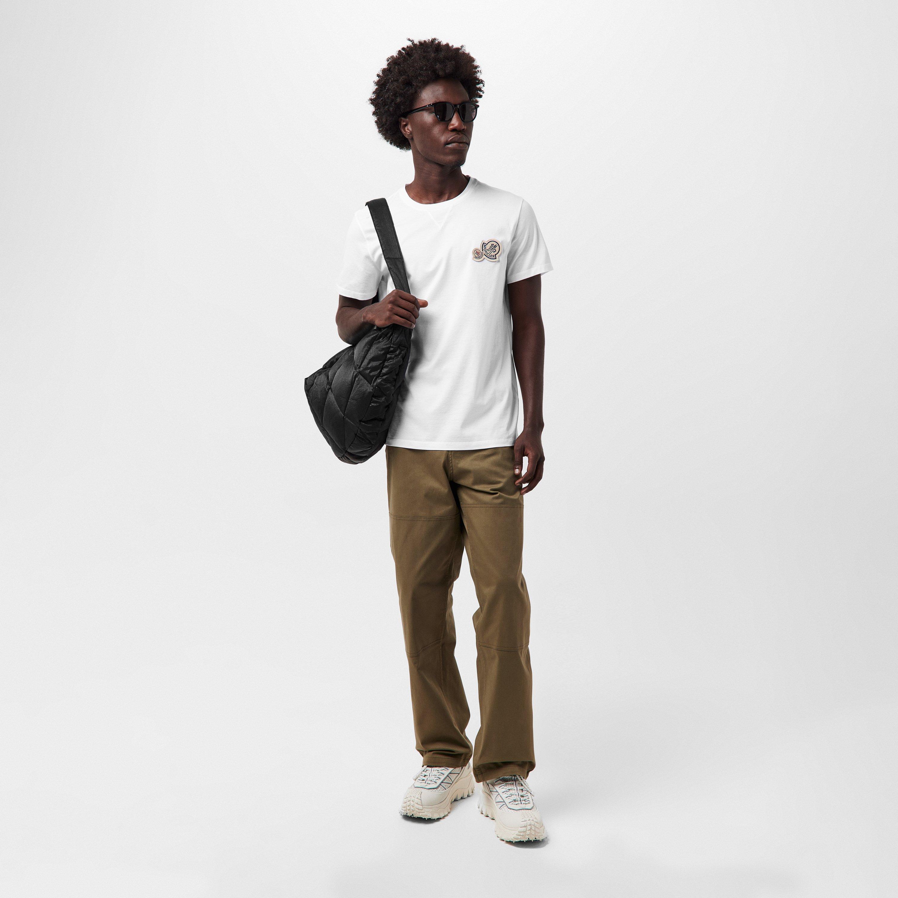 White - Moncler - Double Logo T-Shirt - 6