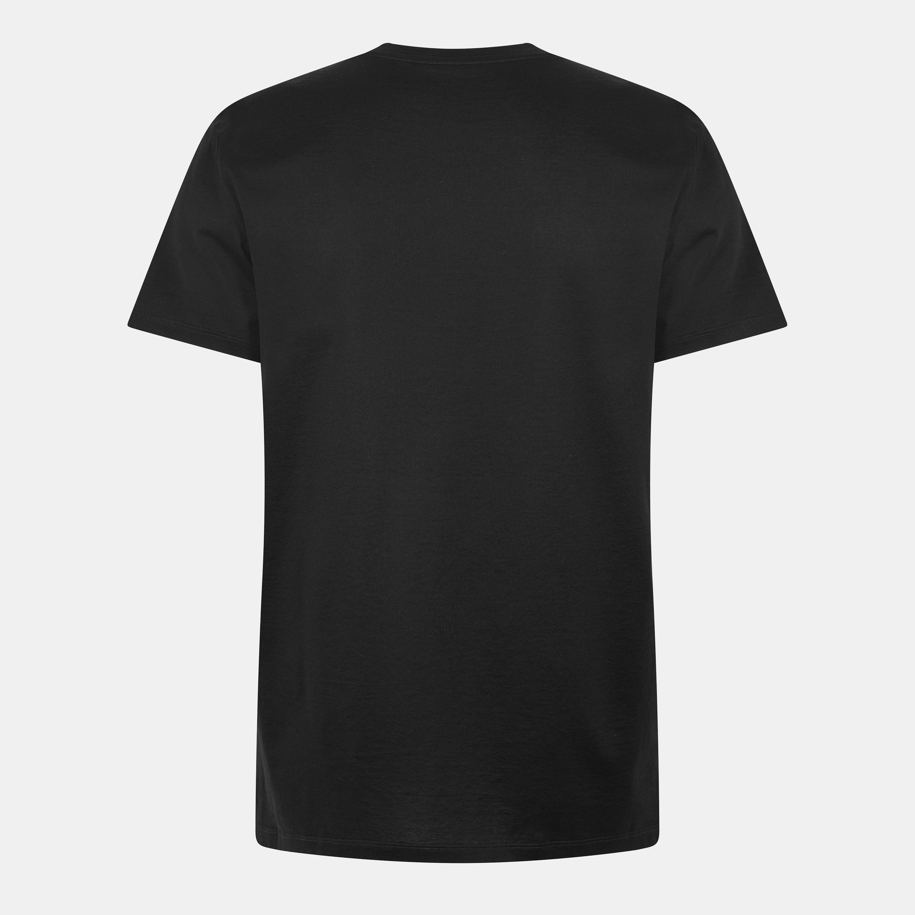 Black - Moncler - Double Logo T-Shirt - 2