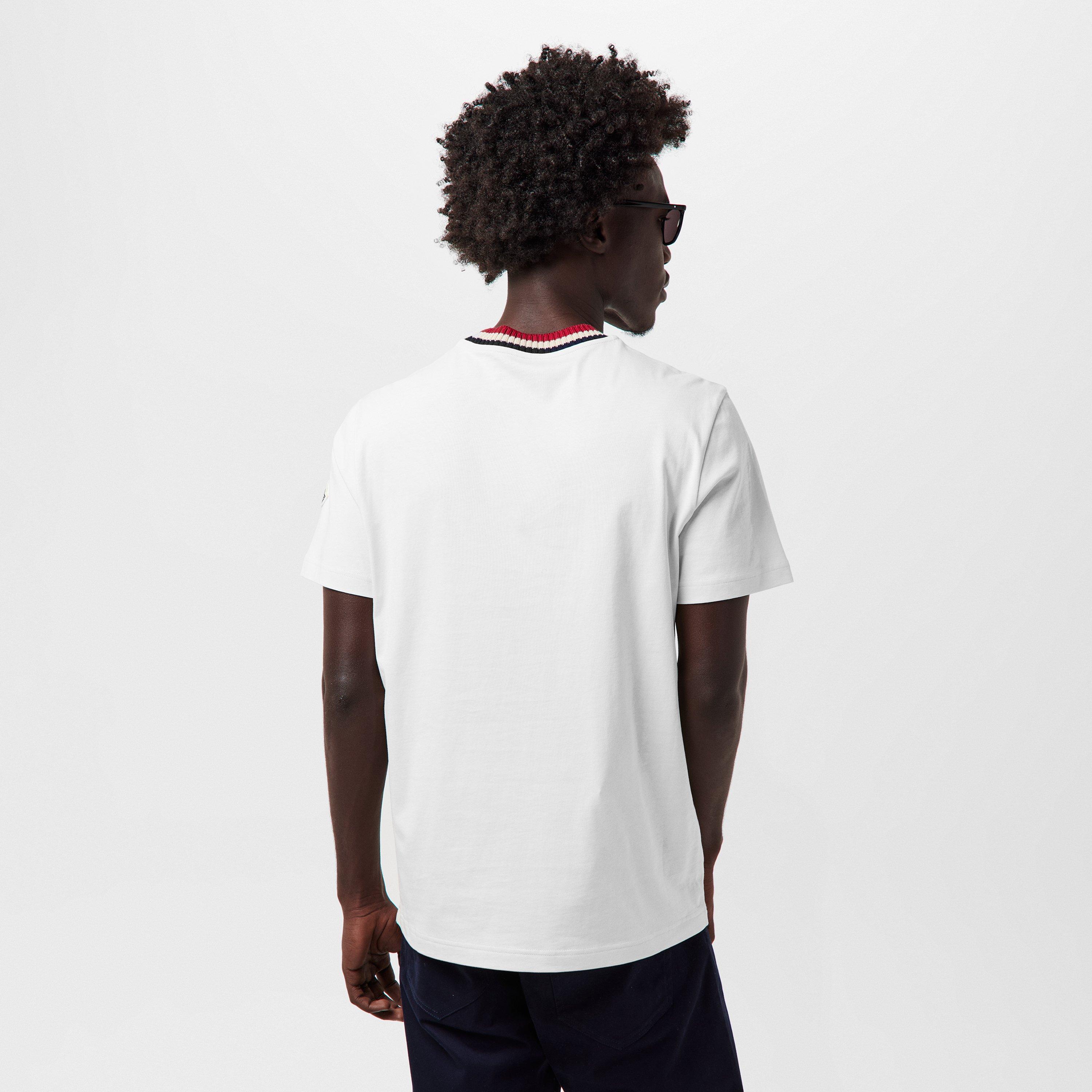 White 034 - Moncler - Men's Regular Fit T-Shirt - 4