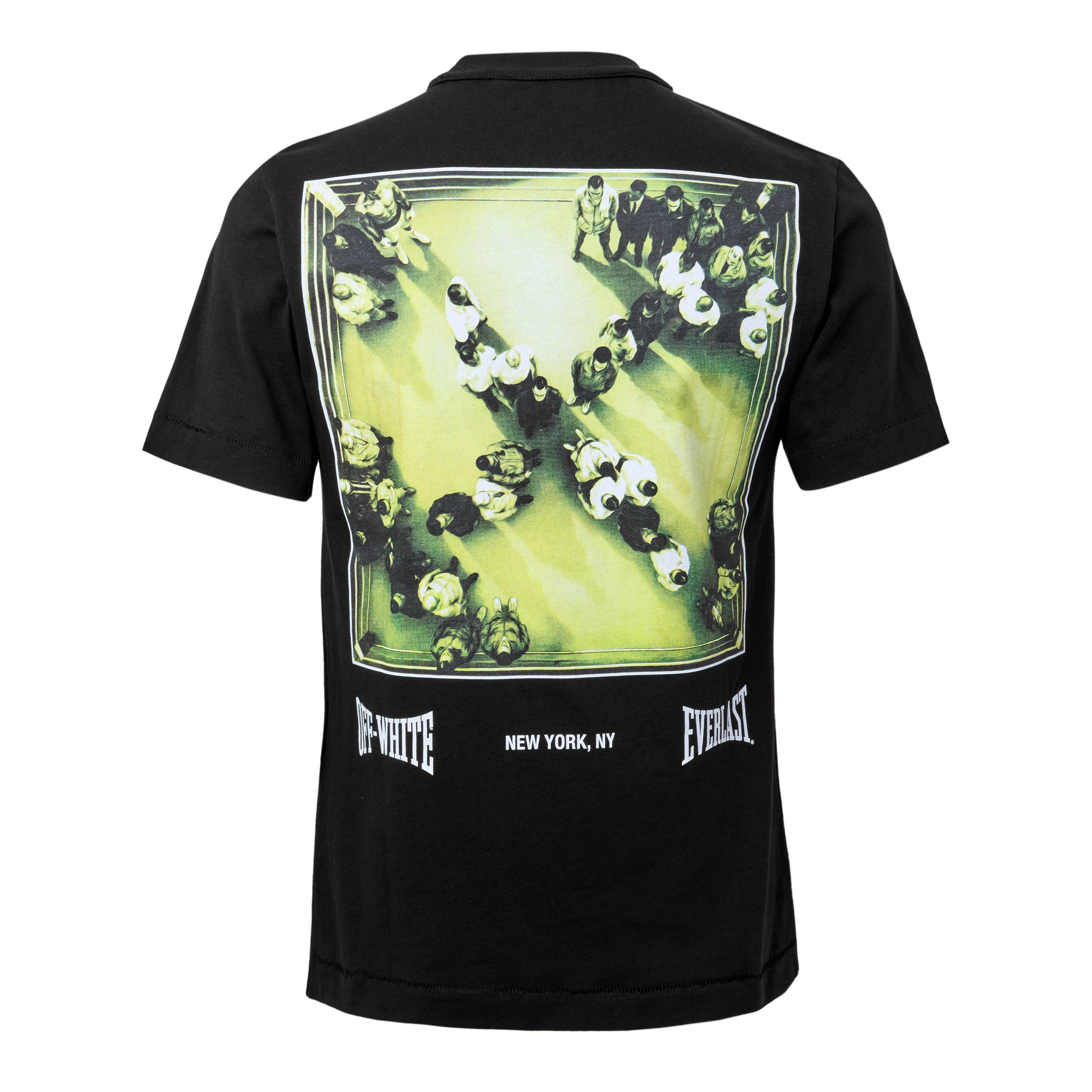 Black - Off White x Everlast - Off-White™ c/o Everlast Mens Ring Arrow Tee - 2