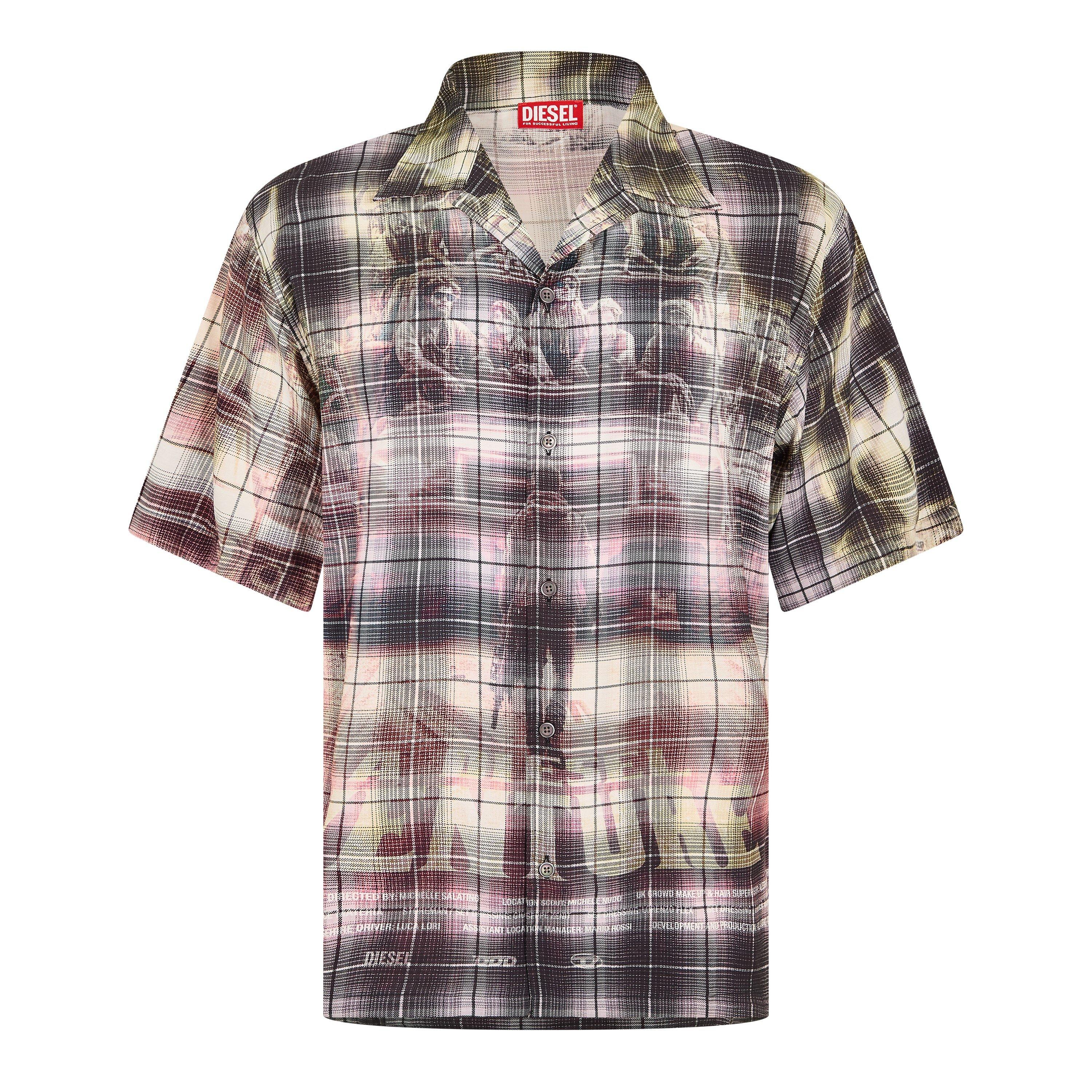 Black - Diesel - Men's Tilbrg Camica T-Shirt - 1