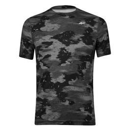 Reebok Training Camo T Shirt Mens