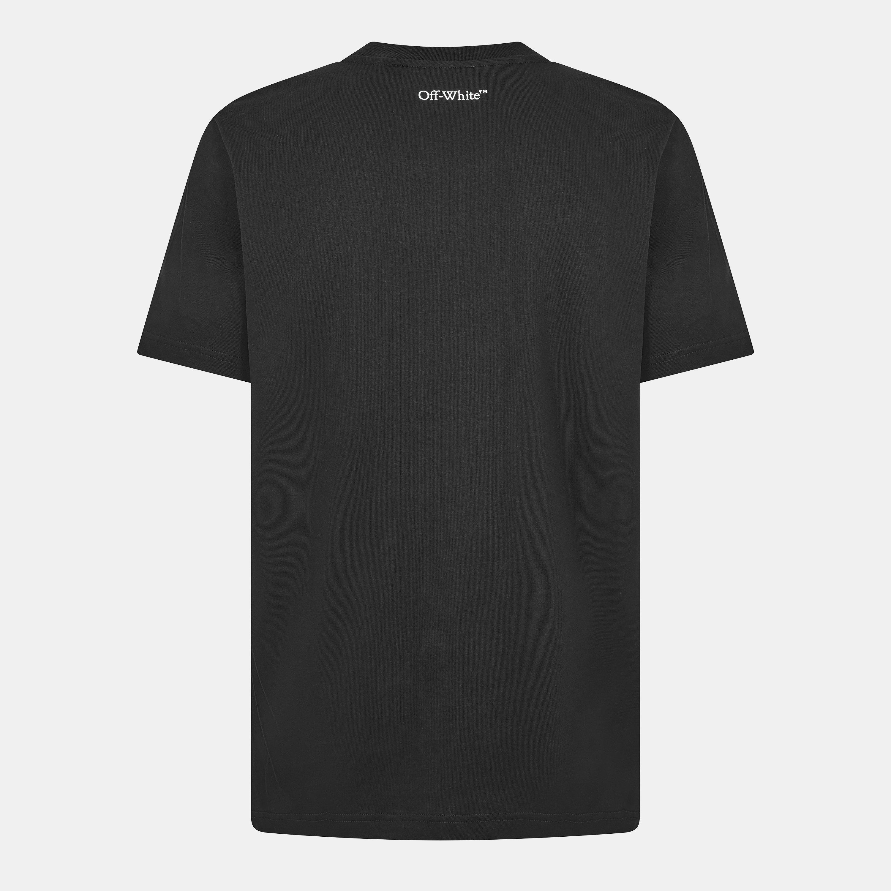 Black-White - Off White - Single Arrow Regular Fit T-Shirt - 2