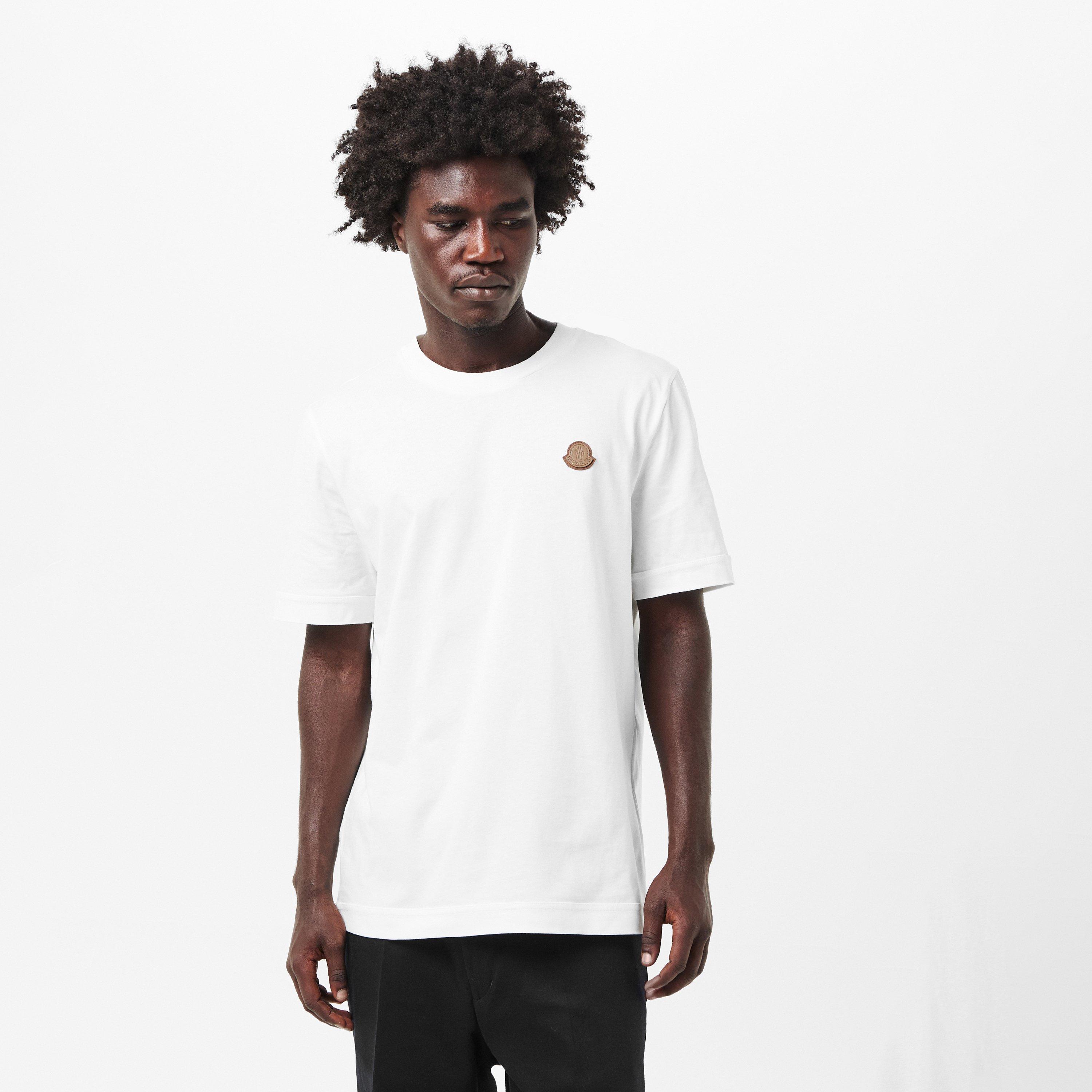 White 034 - Moncler - Men's Regular Fit T-Shirt - 3