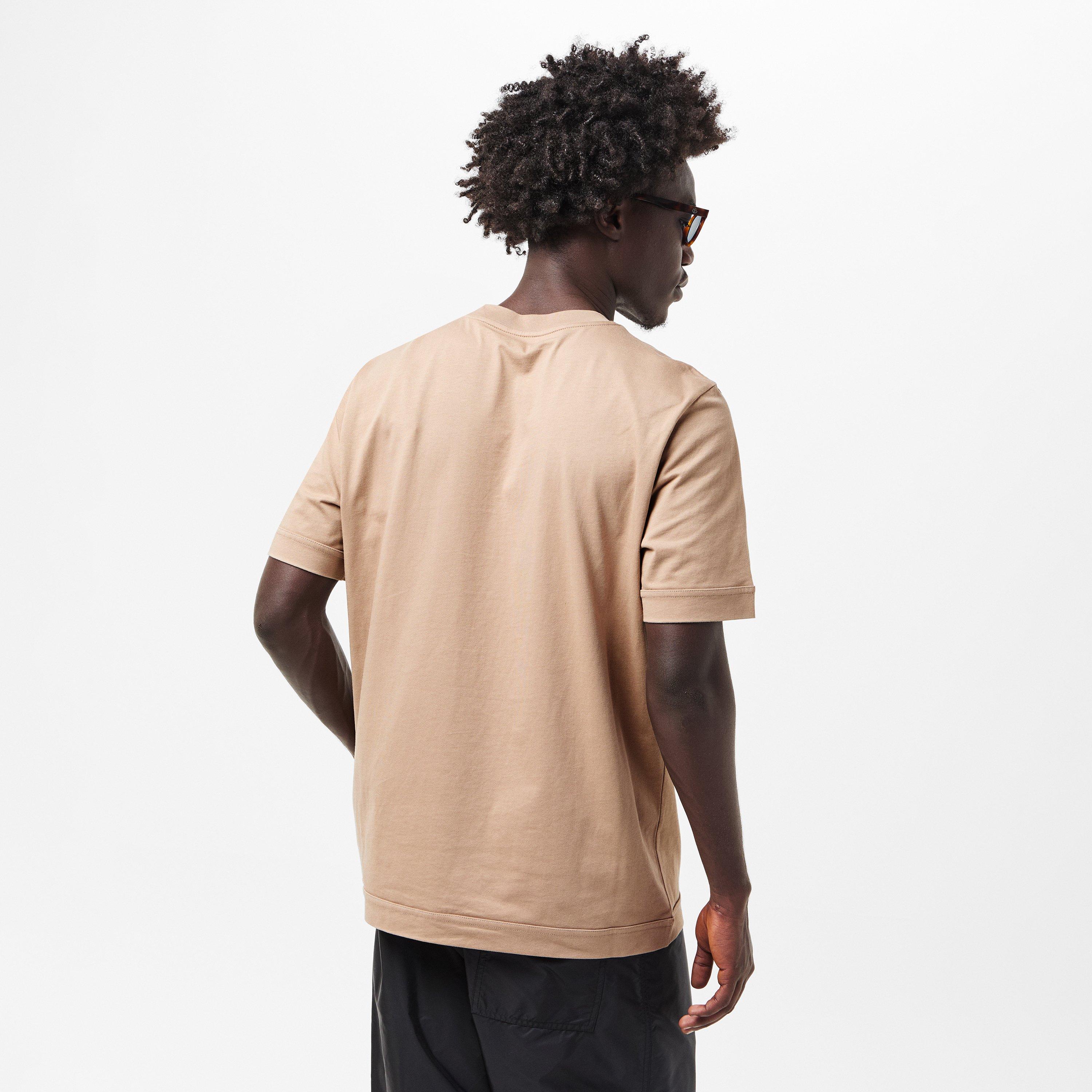 Beige 22A - Moncler - Men's Regular Fit T-Shirt - 4
