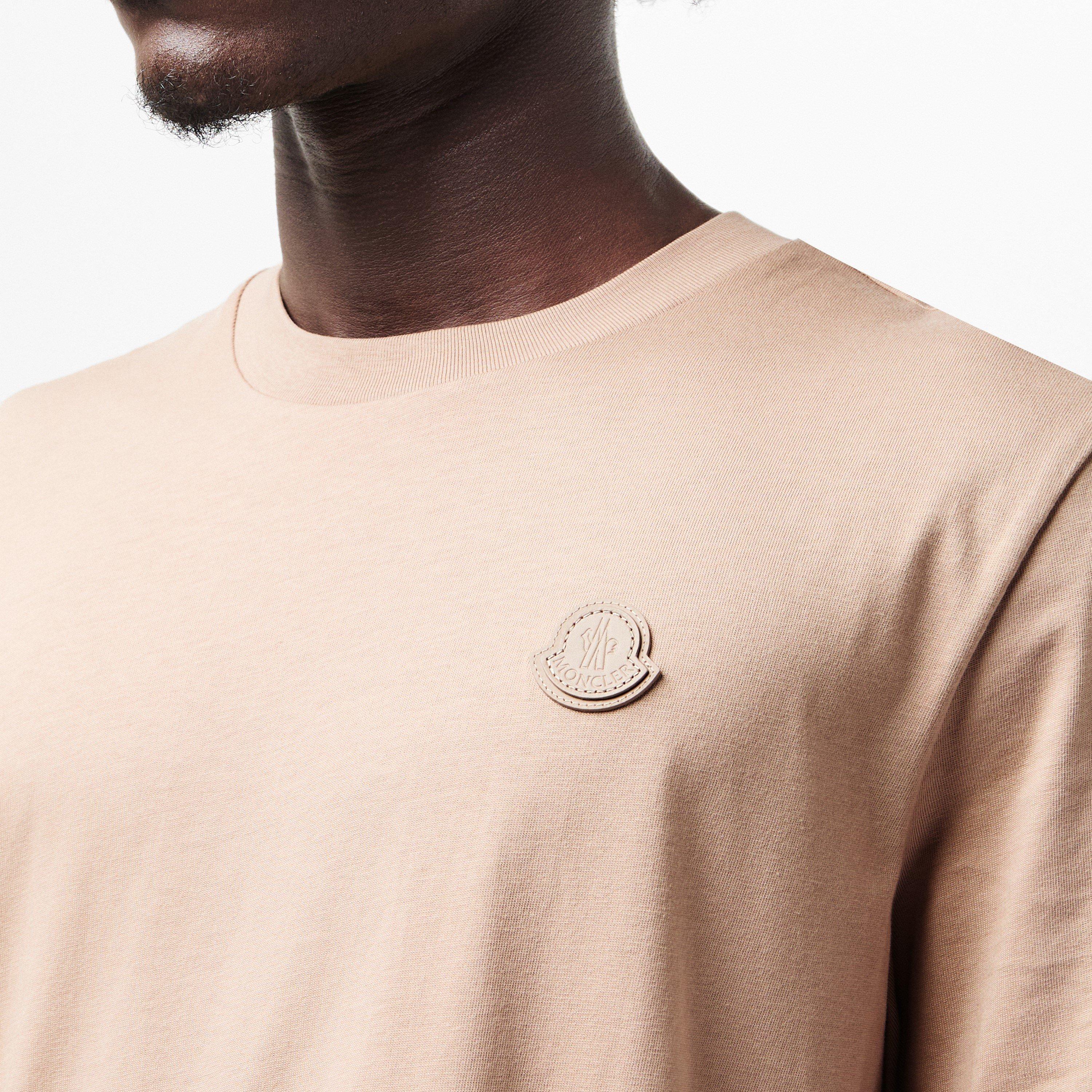 Beige 22A - Moncler - Men's Regular Fit T-Shirt - 5