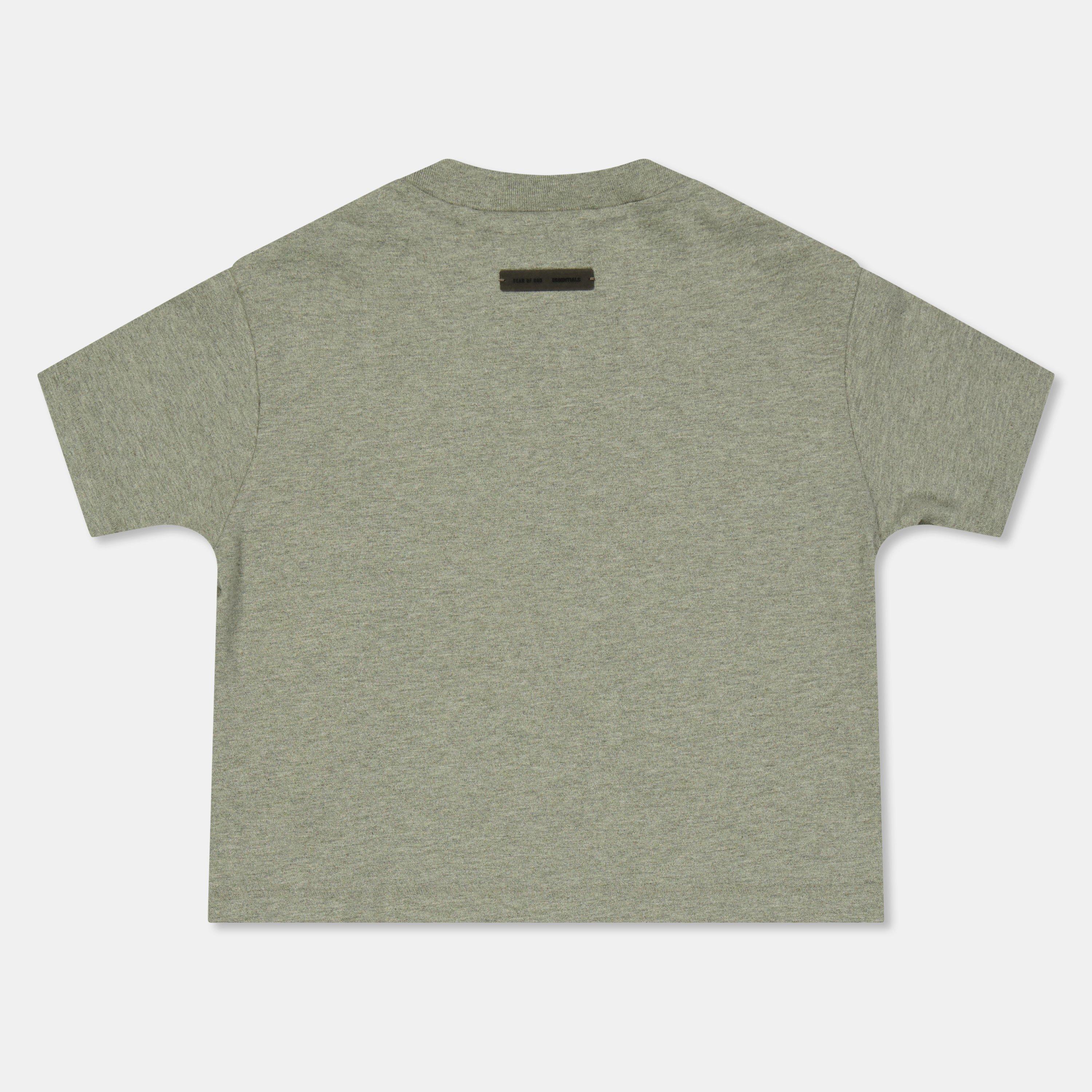 Concret Heather - Fear Of God Essentials - Unisex Kids' Regular Fit T-Shirt - 2